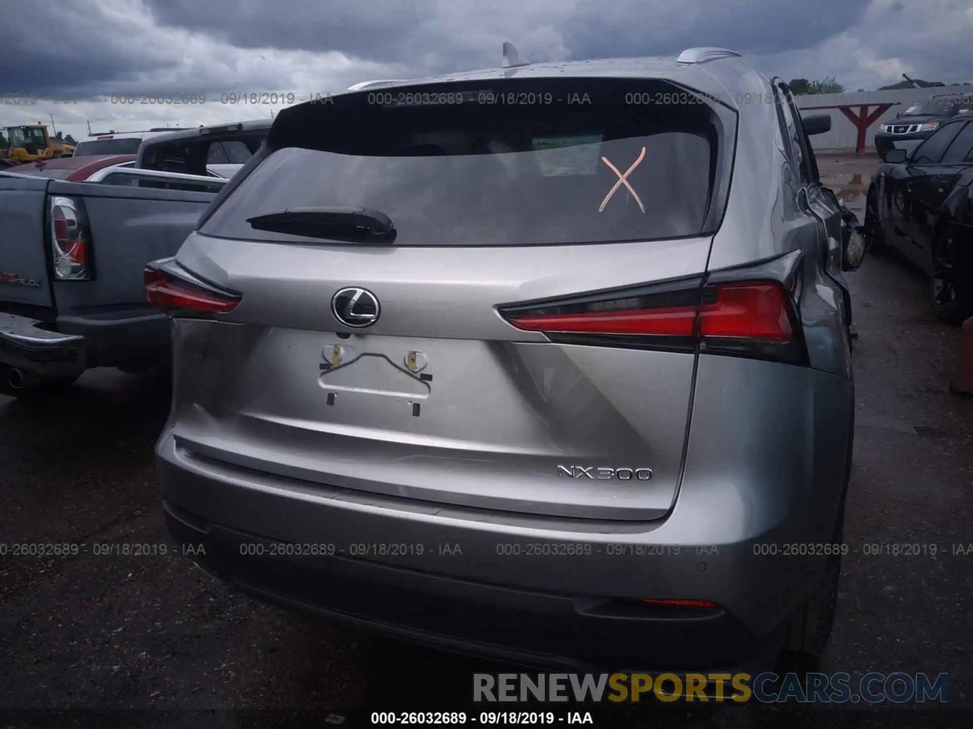 6 Photograph of a damaged car JTJYARBZ9K2123428 LEXUS NX 2019