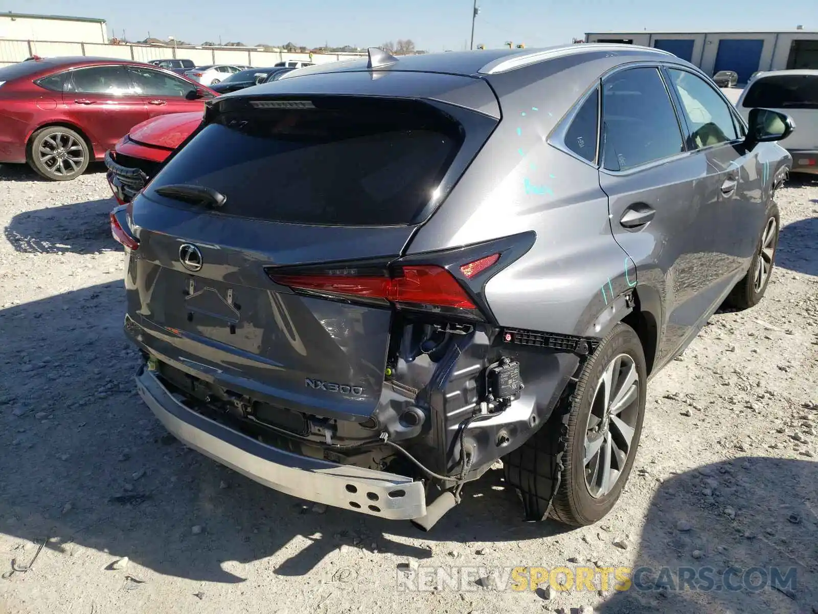 4 Photograph of a damaged car JTJYARBZ9K2123588 LEXUS NX 2019