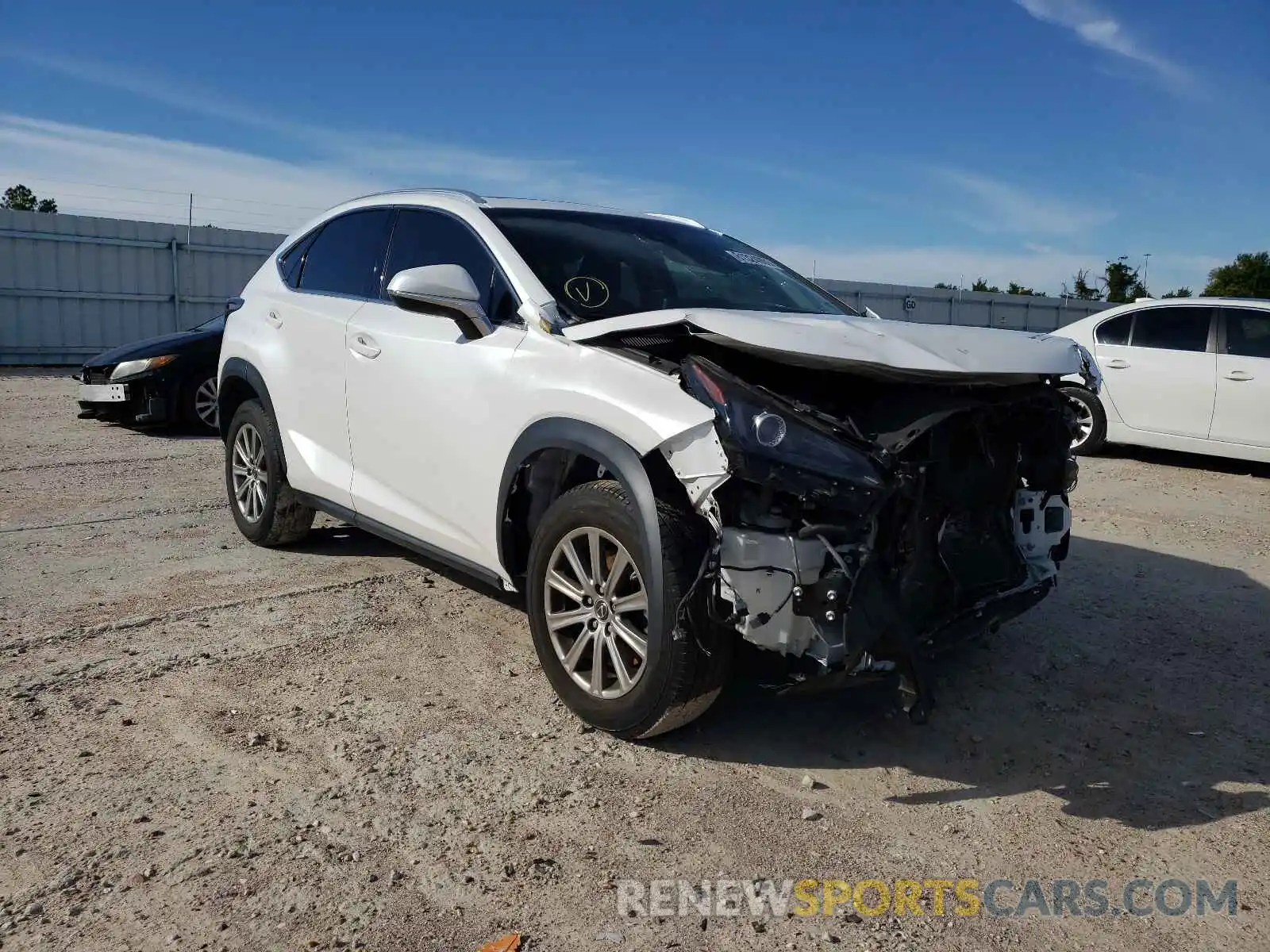 1 Photograph of a damaged car JTJYARBZ9K2125258 LEXUS NX 2019