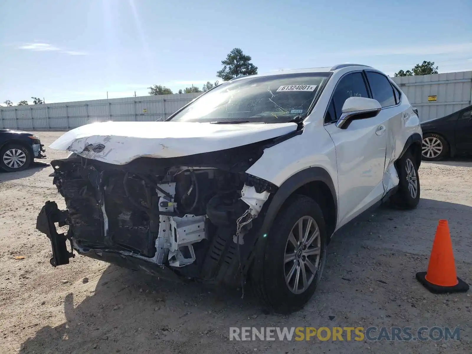 2 Photograph of a damaged car JTJYARBZ9K2125258 LEXUS NX 2019