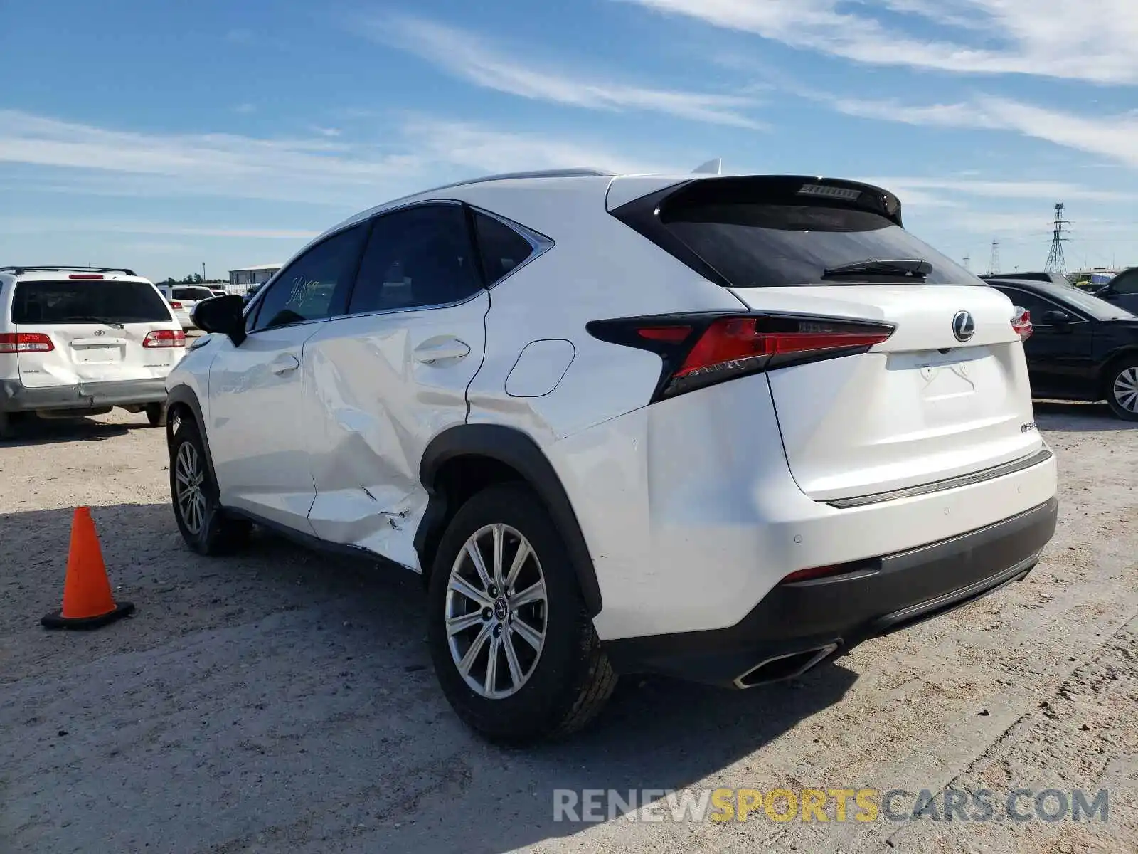 3 Photograph of a damaged car JTJYARBZ9K2125258 LEXUS NX 2019