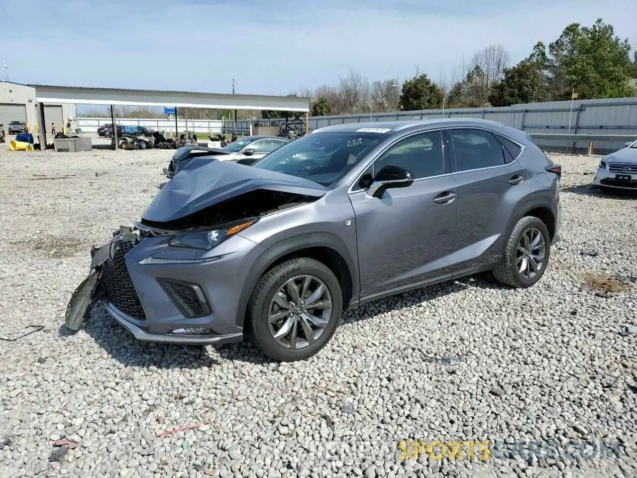 1 Photograph of a damaged car JTJYARBZ9K2125714 LEXUS NX 2019