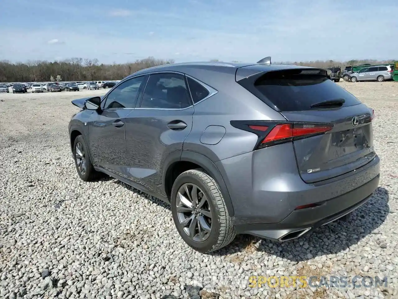 2 Фотография поврежденного автомобиля JTJYARBZ9K2125714 LEXUS NX 2019