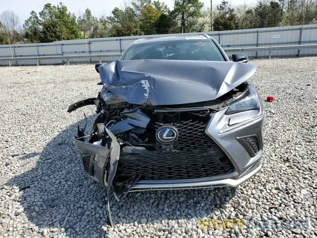 5 Photograph of a damaged car JTJYARBZ9K2125714 LEXUS NX 2019