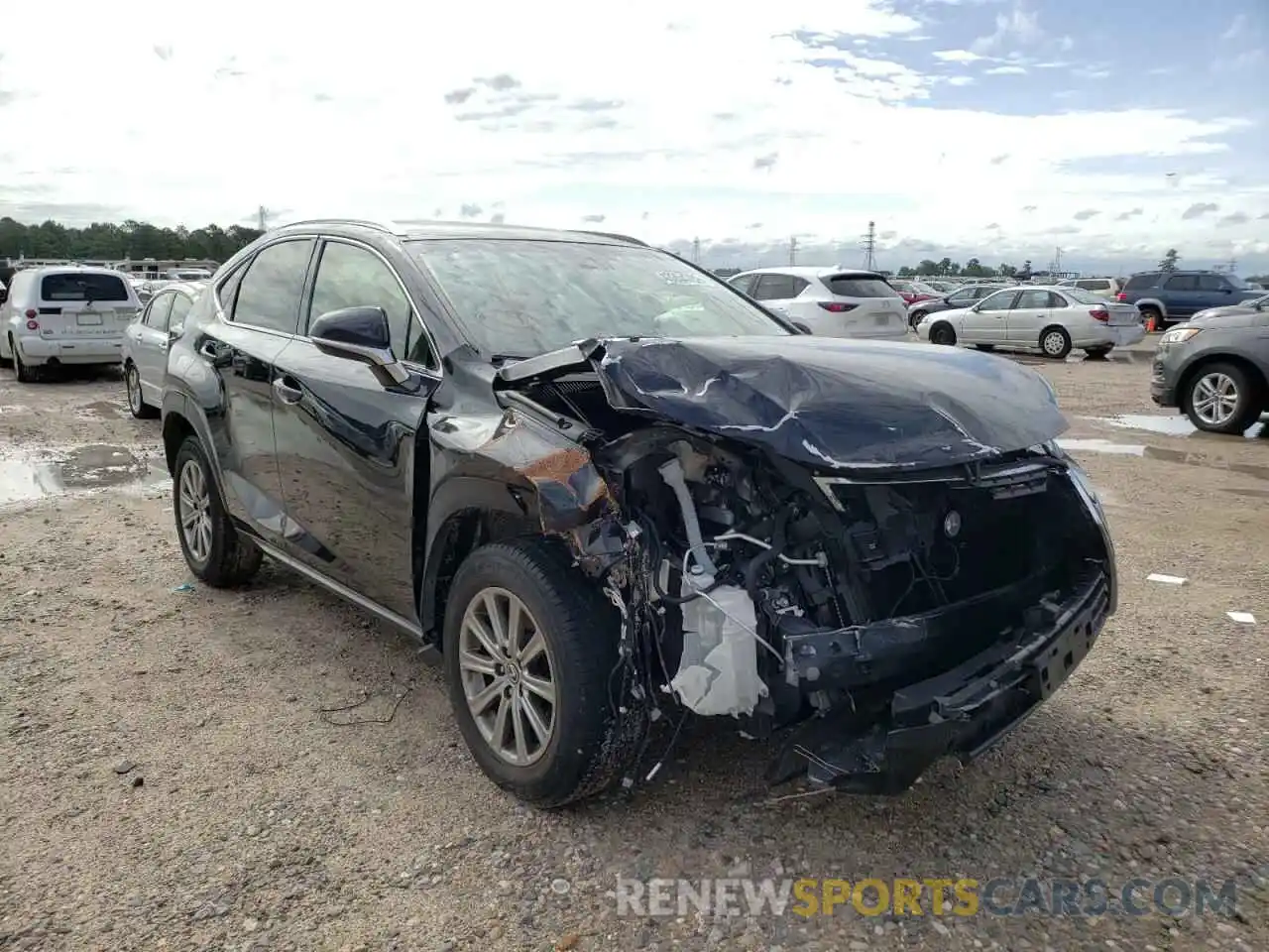 1 Photograph of a damaged car JTJYARBZ9K2128211 LEXUS NX 2019