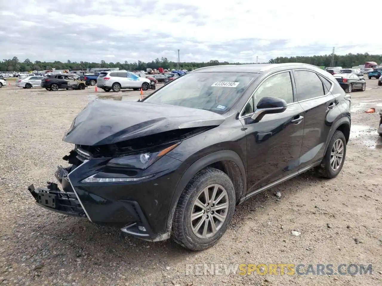 2 Фотография поврежденного автомобиля JTJYARBZ9K2128211 LEXUS NX 2019