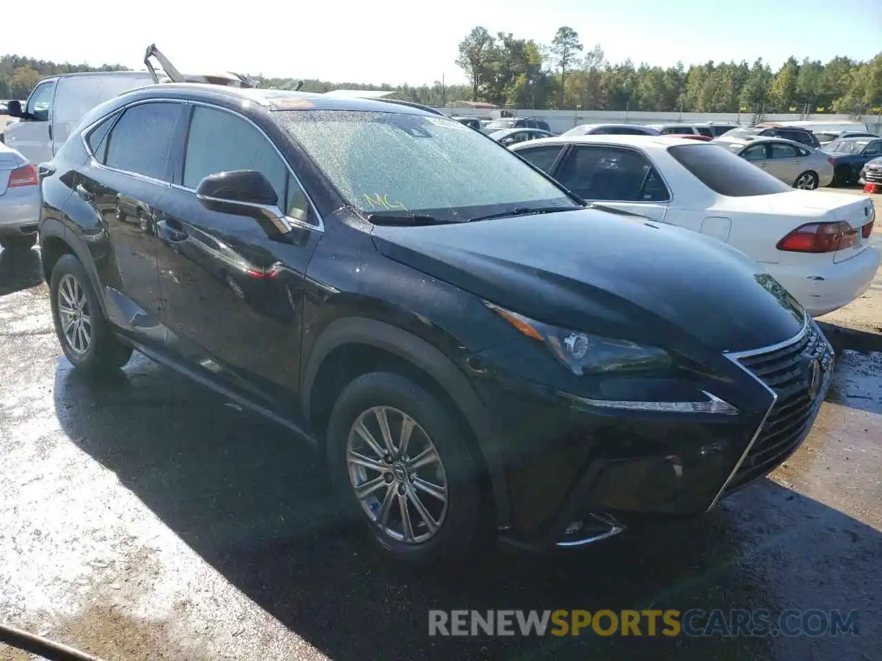 1 Photograph of a damaged car JTJYARBZ9K2128547 LEXUS NX 2019