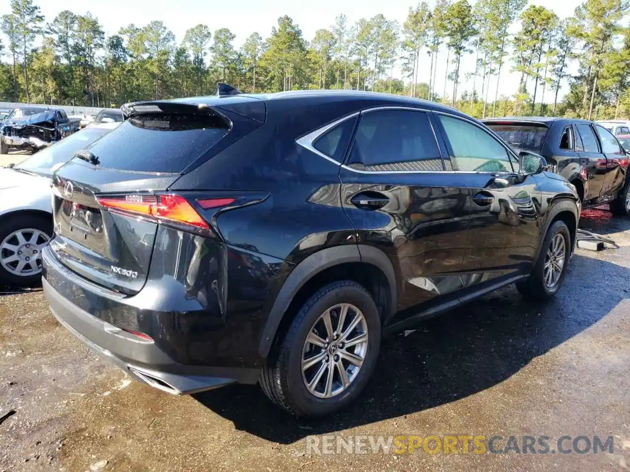 4 Photograph of a damaged car JTJYARBZ9K2128547 LEXUS NX 2019