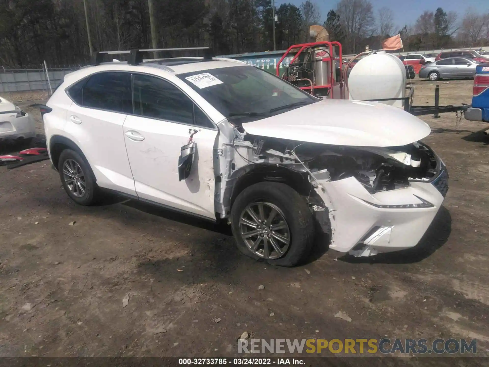 1 Photograph of a damaged car JTJYARBZ9K2129665 LEXUS NX 2019