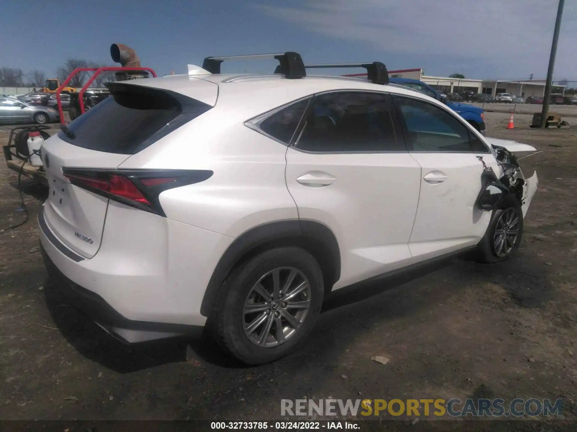 4 Фотография поврежденного автомобиля JTJYARBZ9K2129665 LEXUS NX 2019