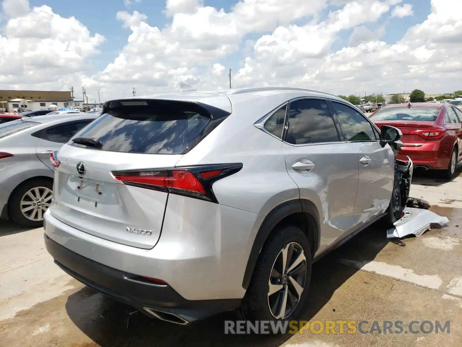 4 Photograph of a damaged car JTJYARBZ9K2130086 LEXUS NX 2019