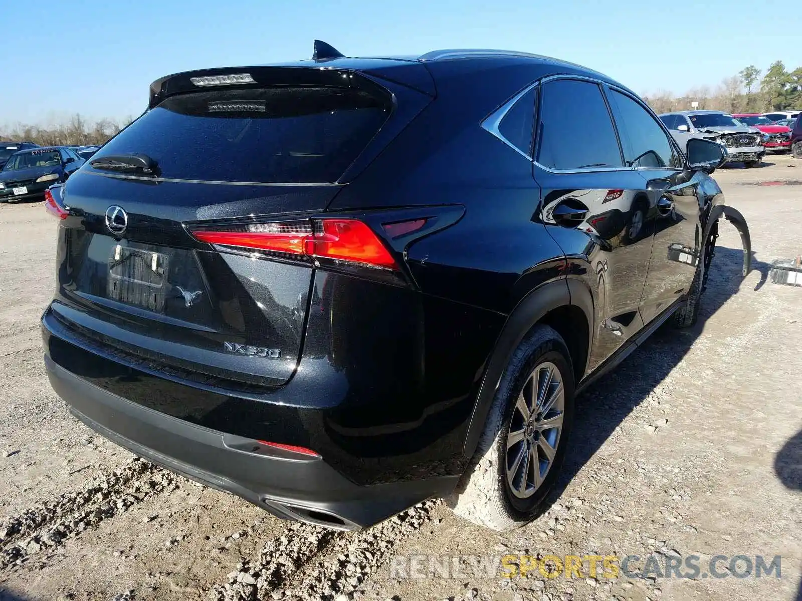 4 Фотография поврежденного автомобиля JTJYARBZ9K2131027 LEXUS NX 2019