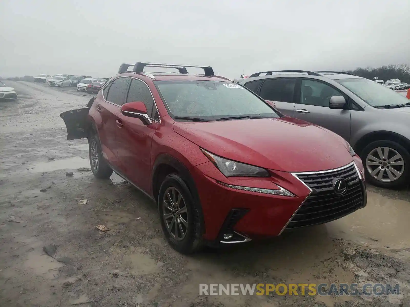 1 Photograph of a damaged car JTJYARBZ9K2131433 LEXUS NX 2019