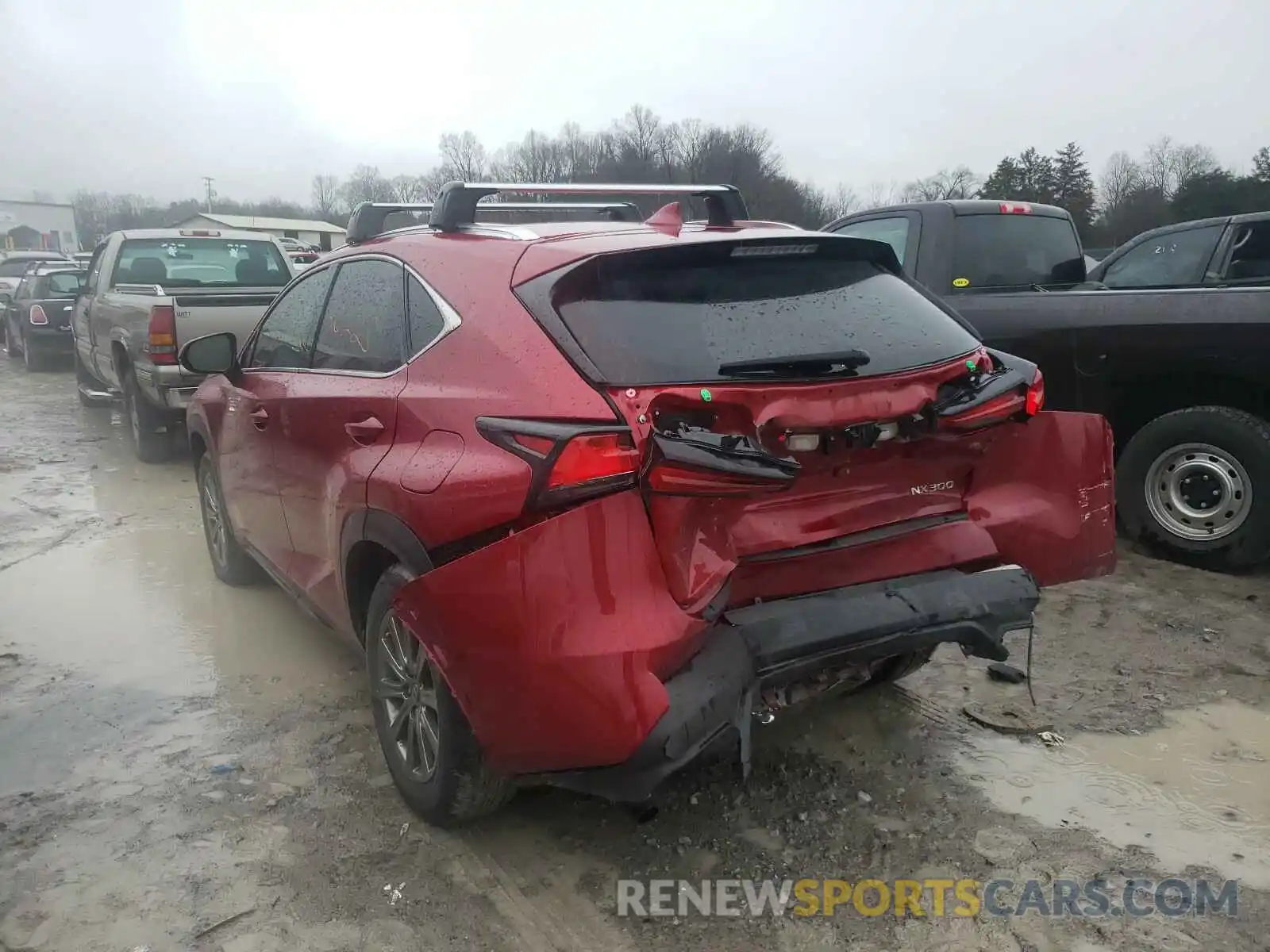 3 Фотография поврежденного автомобиля JTJYARBZ9K2131433 LEXUS NX 2019