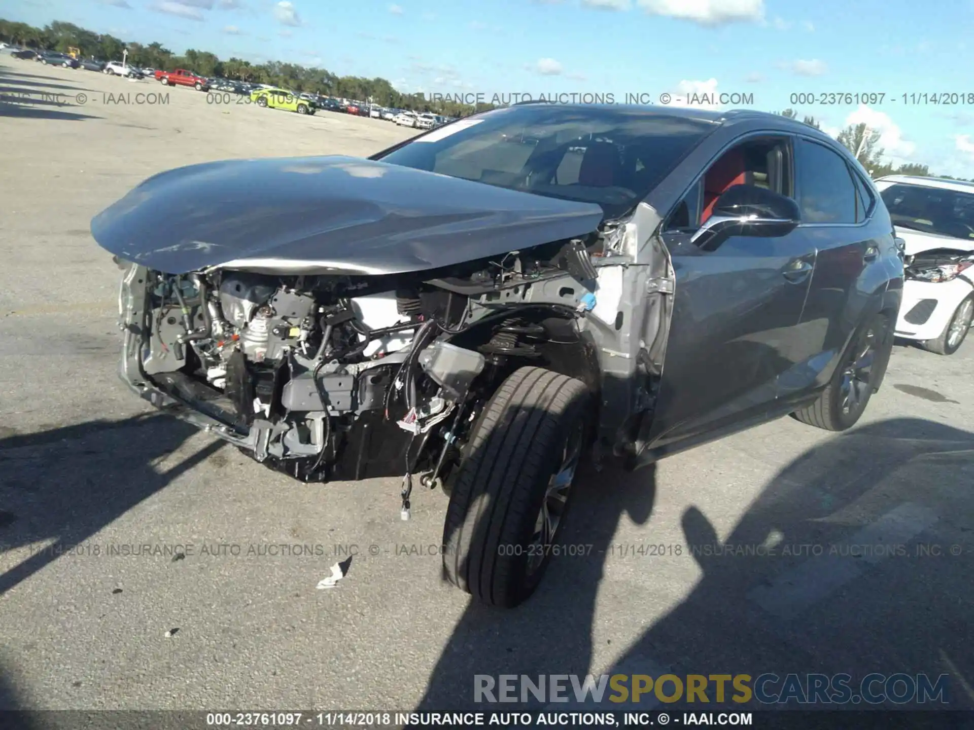 2 Photograph of a damaged car JTJYARBZ9K2132324 LEXUS NX 2019