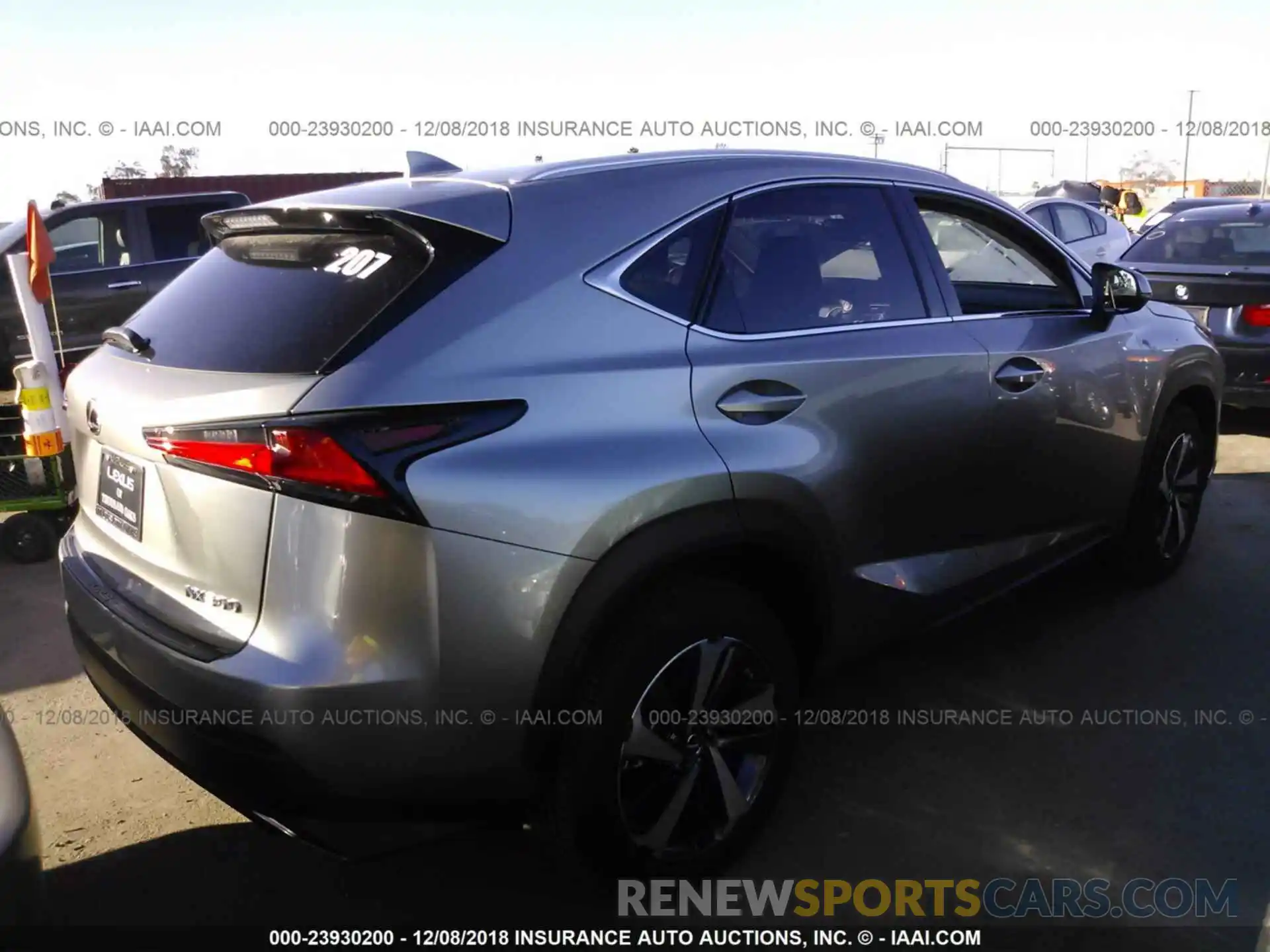 4 Фотография поврежденного автомобиля JTJYARBZ9K2134249 LEXUS NX 2019