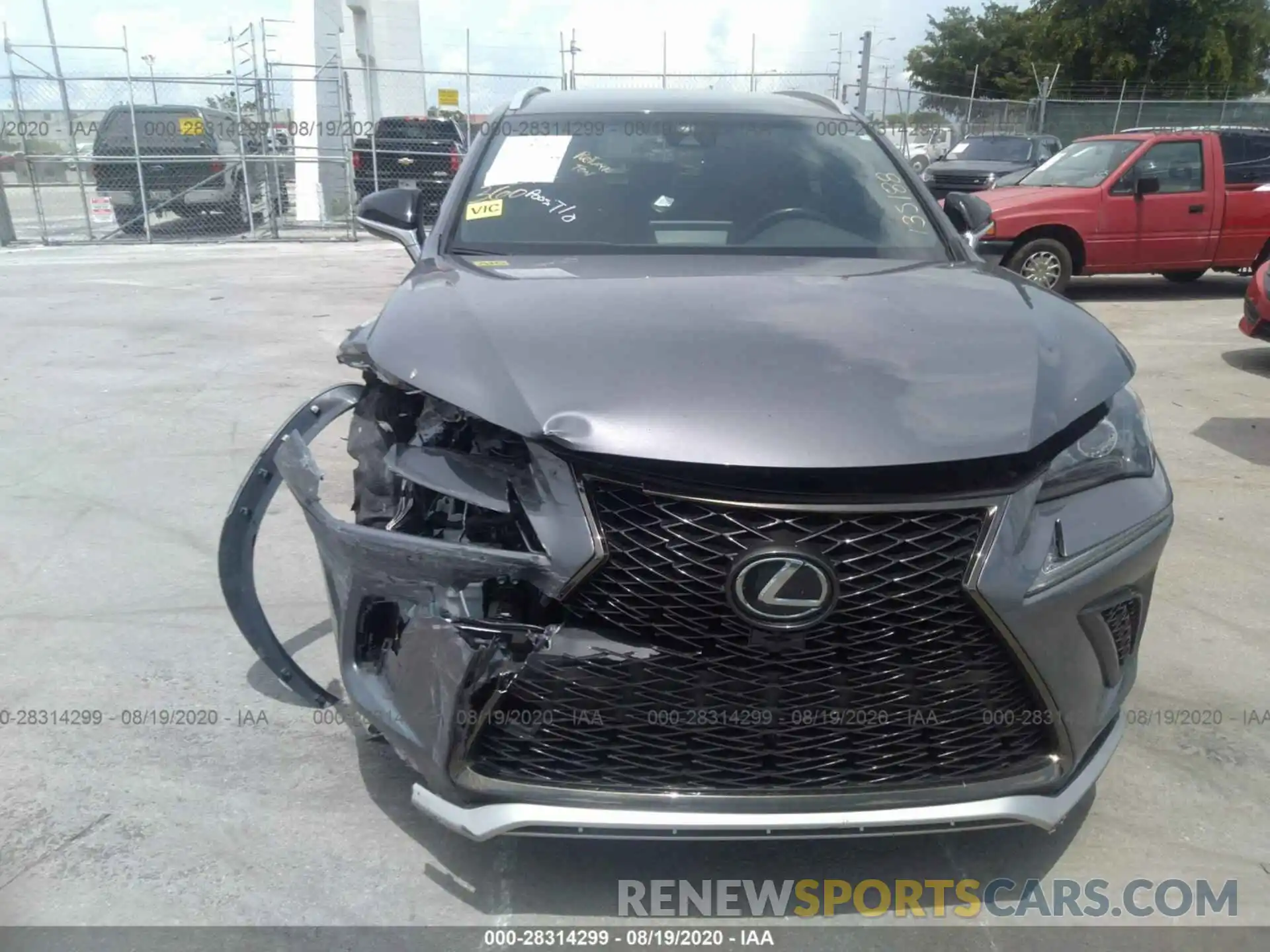 10 Photograph of a damaged car JTJYARBZ9K2135188 LEXUS NX 2019