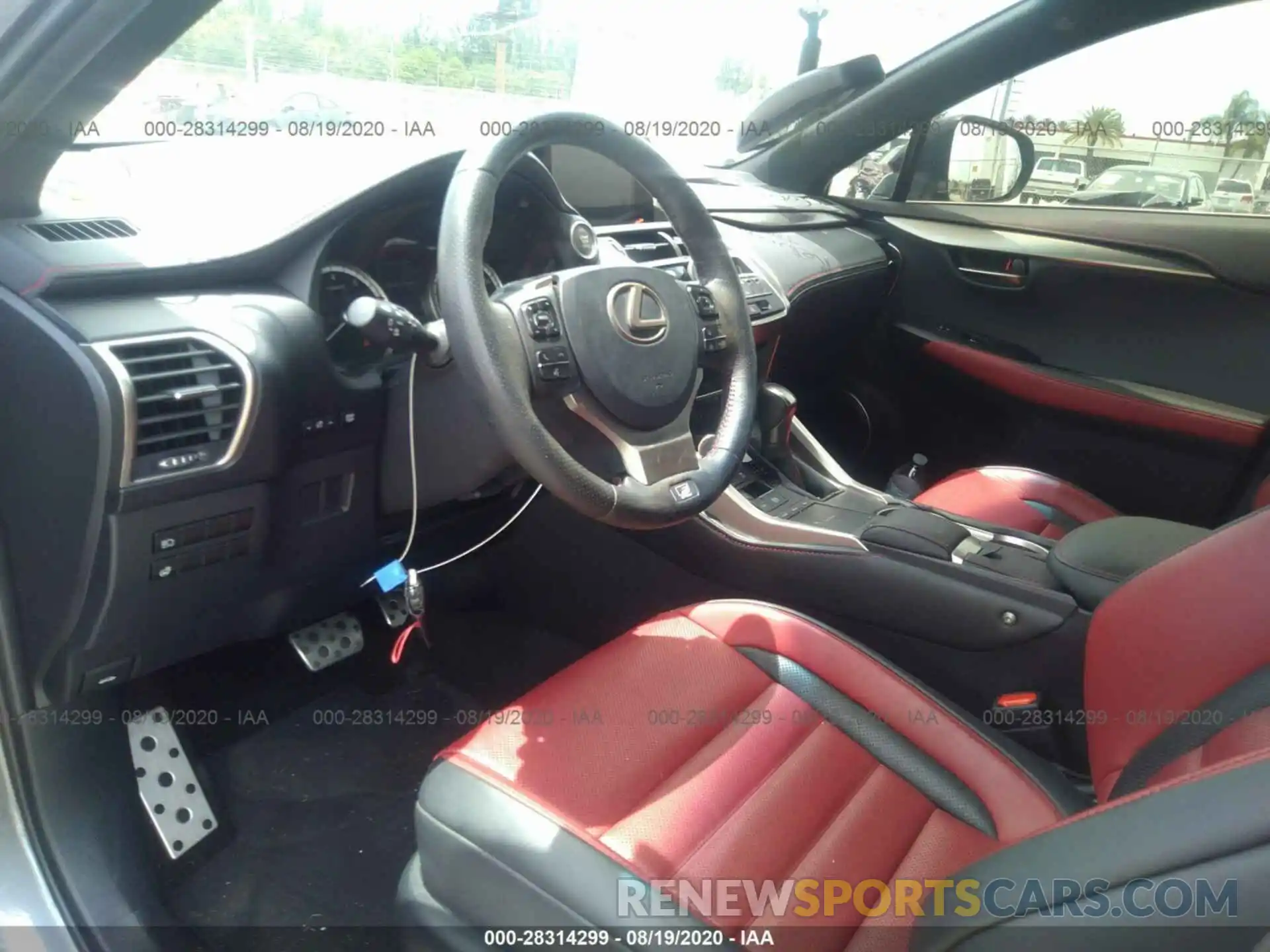 5 Photograph of a damaged car JTJYARBZ9K2135188 LEXUS NX 2019