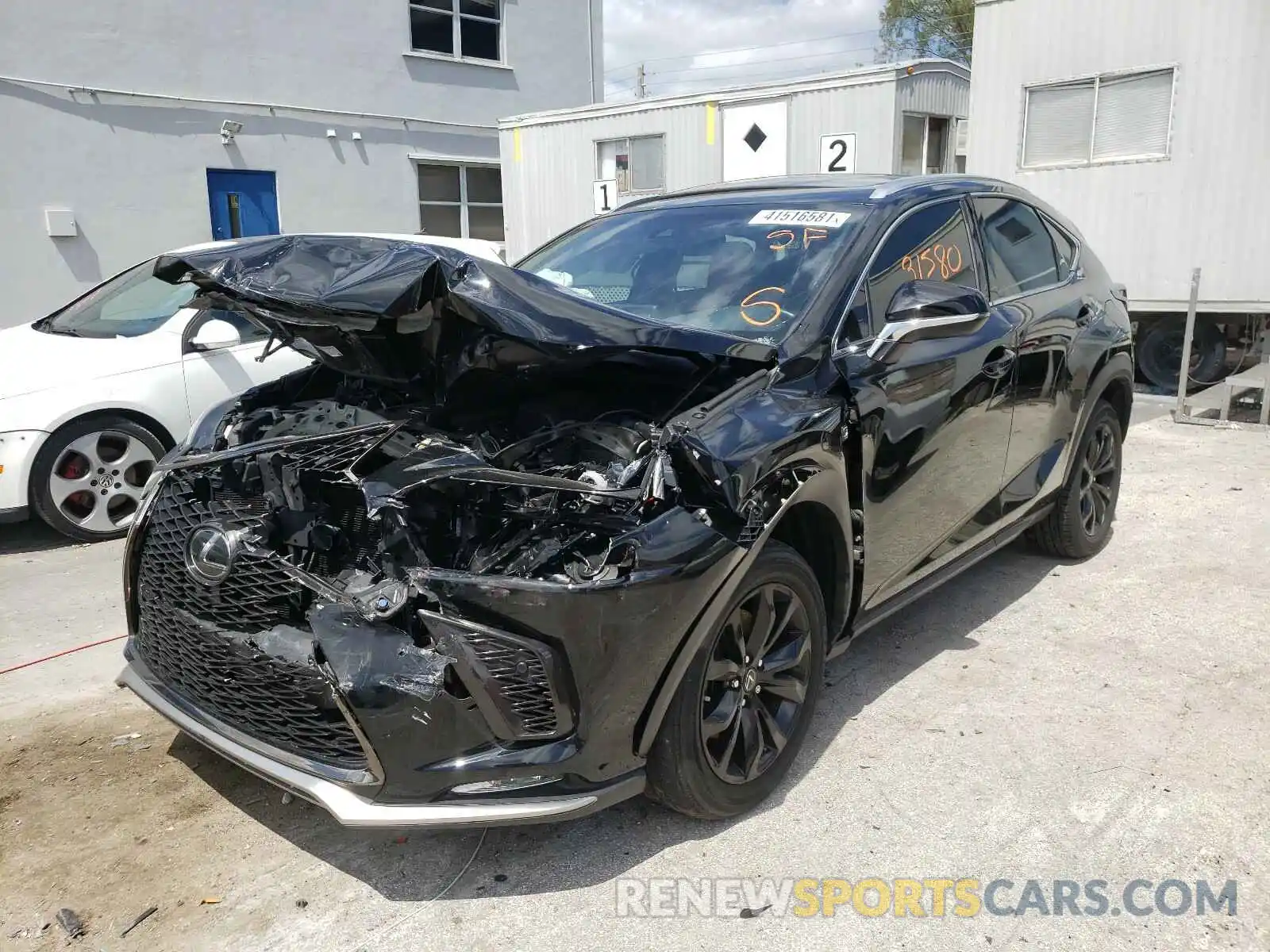 2 Photograph of a damaged car JTJYARBZ9K2138575 LEXUS NX 2019