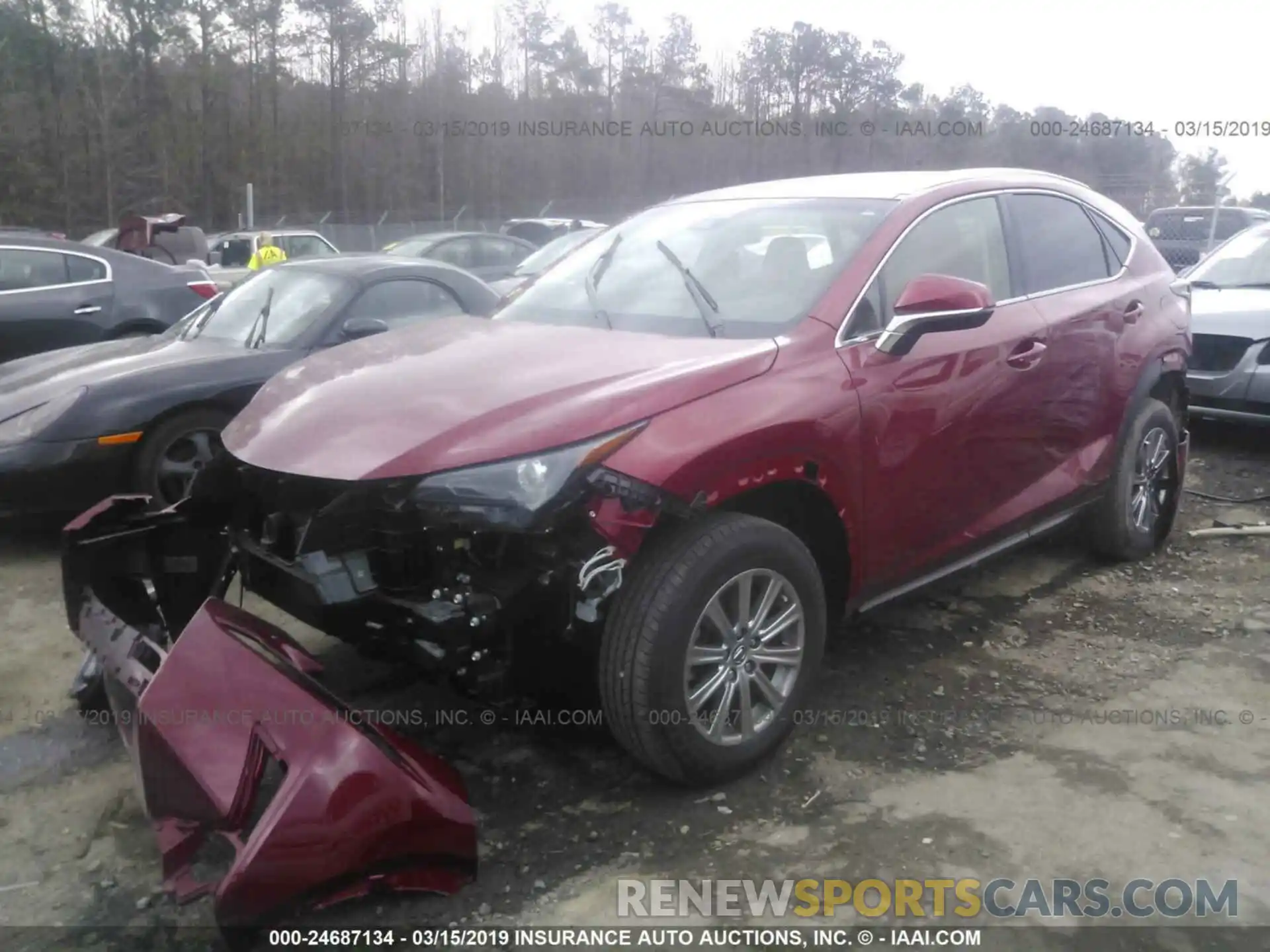 2 Photograph of a damaged car JTJYARBZ9K2138673 LEXUS NX 2019