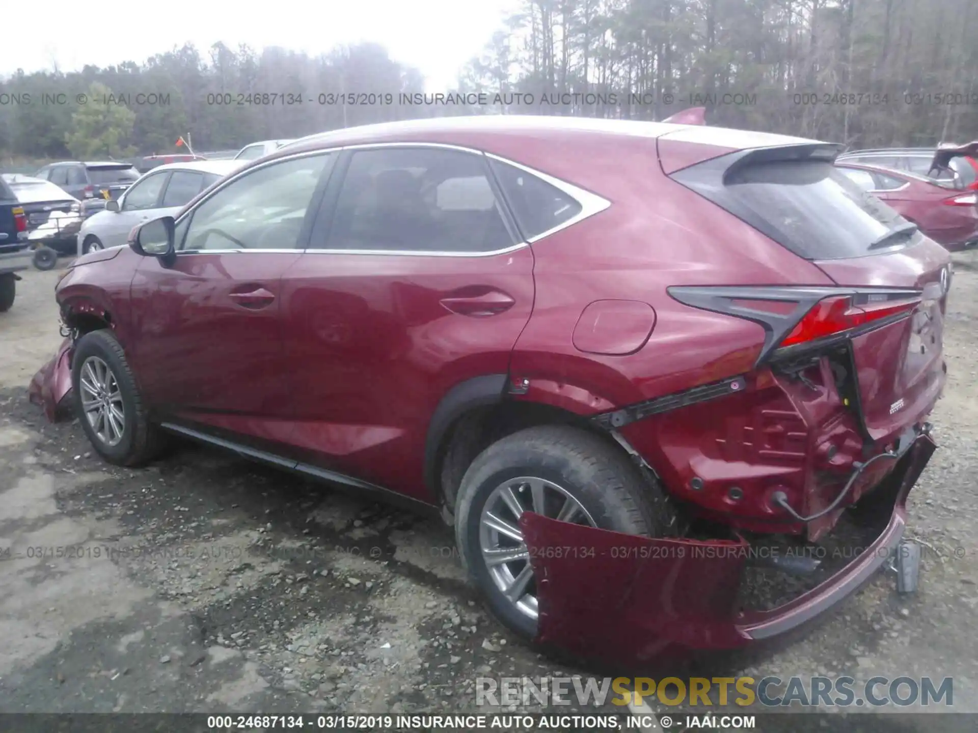 3 Photograph of a damaged car JTJYARBZ9K2138673 LEXUS NX 2019