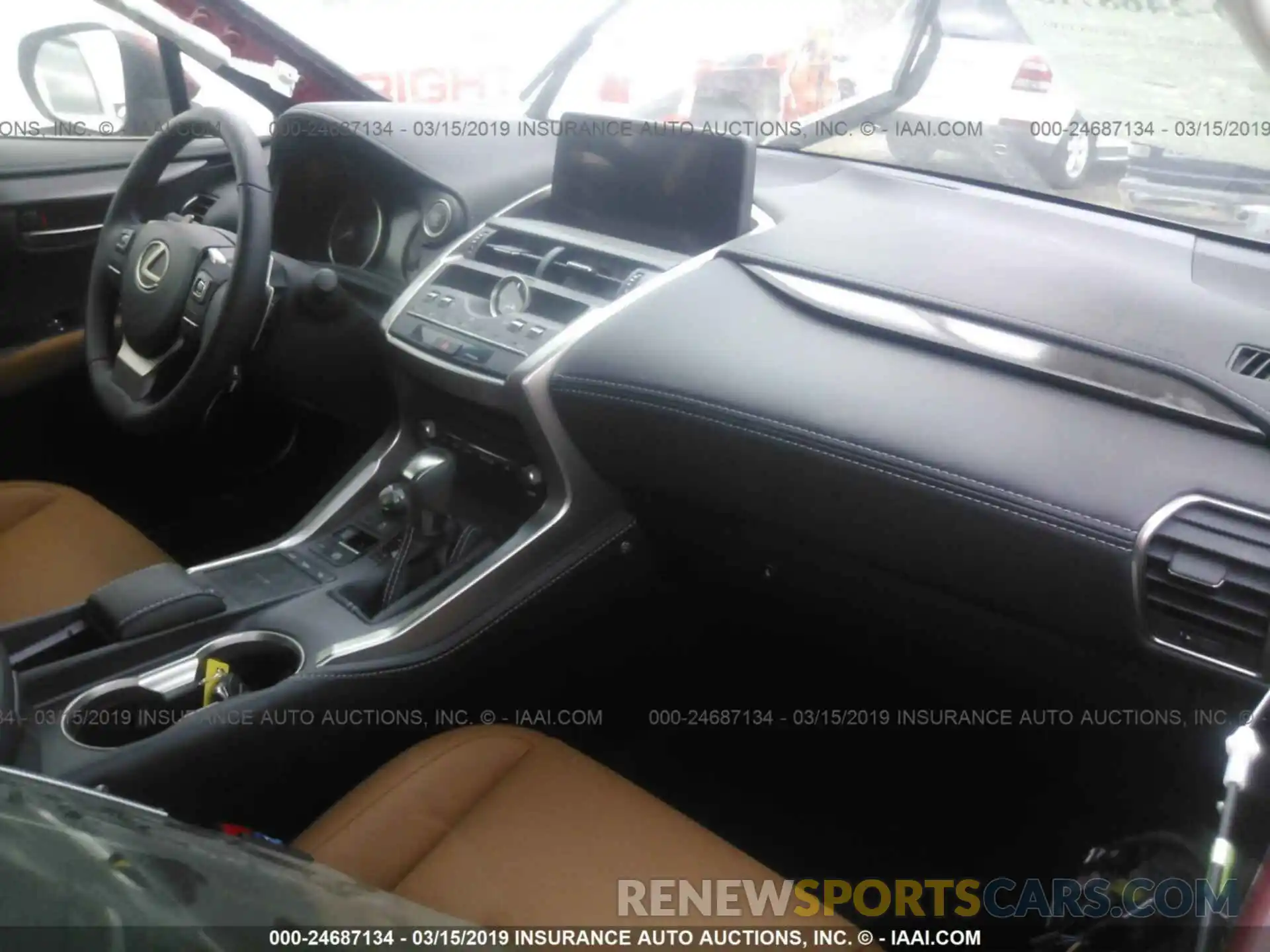 5 Photograph of a damaged car JTJYARBZ9K2138673 LEXUS NX 2019