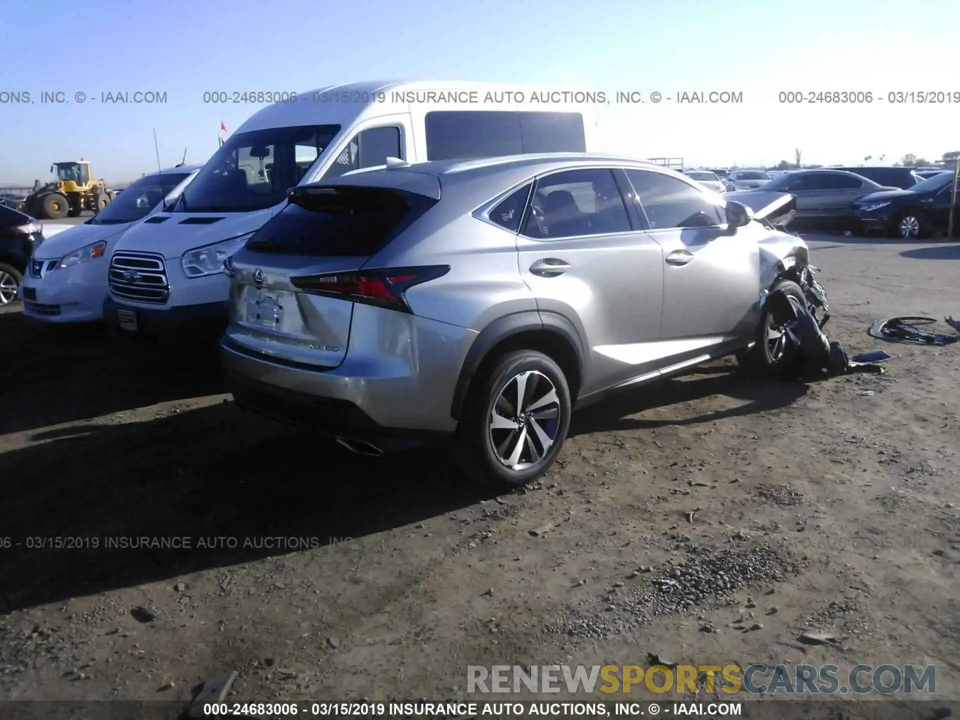 4 Фотография поврежденного автомобиля JTJYARBZ9K2138804 LEXUS NX 2019