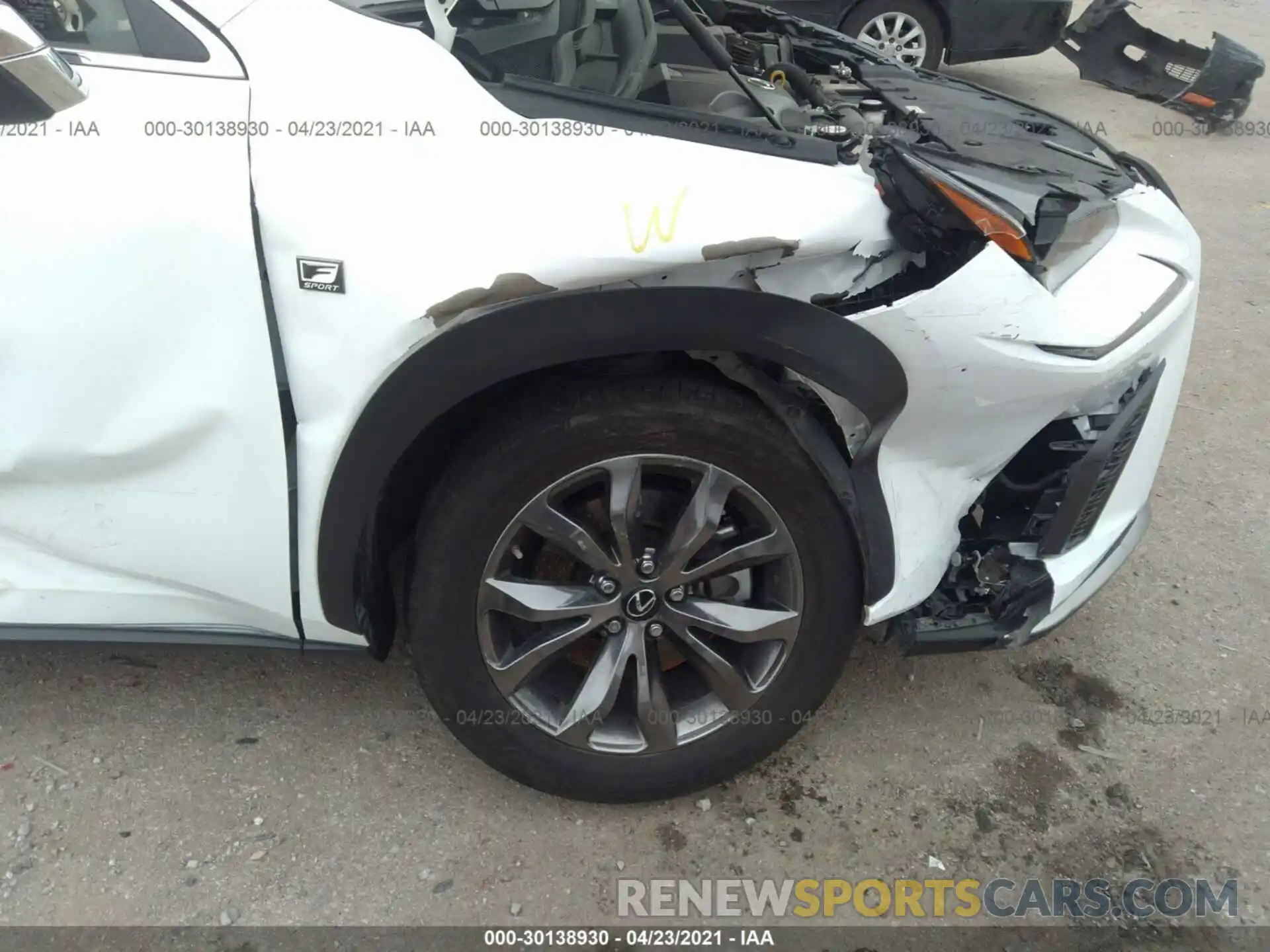 14 Photograph of a damaged car JTJYARBZ9K2141640 LEXUS NX 2019