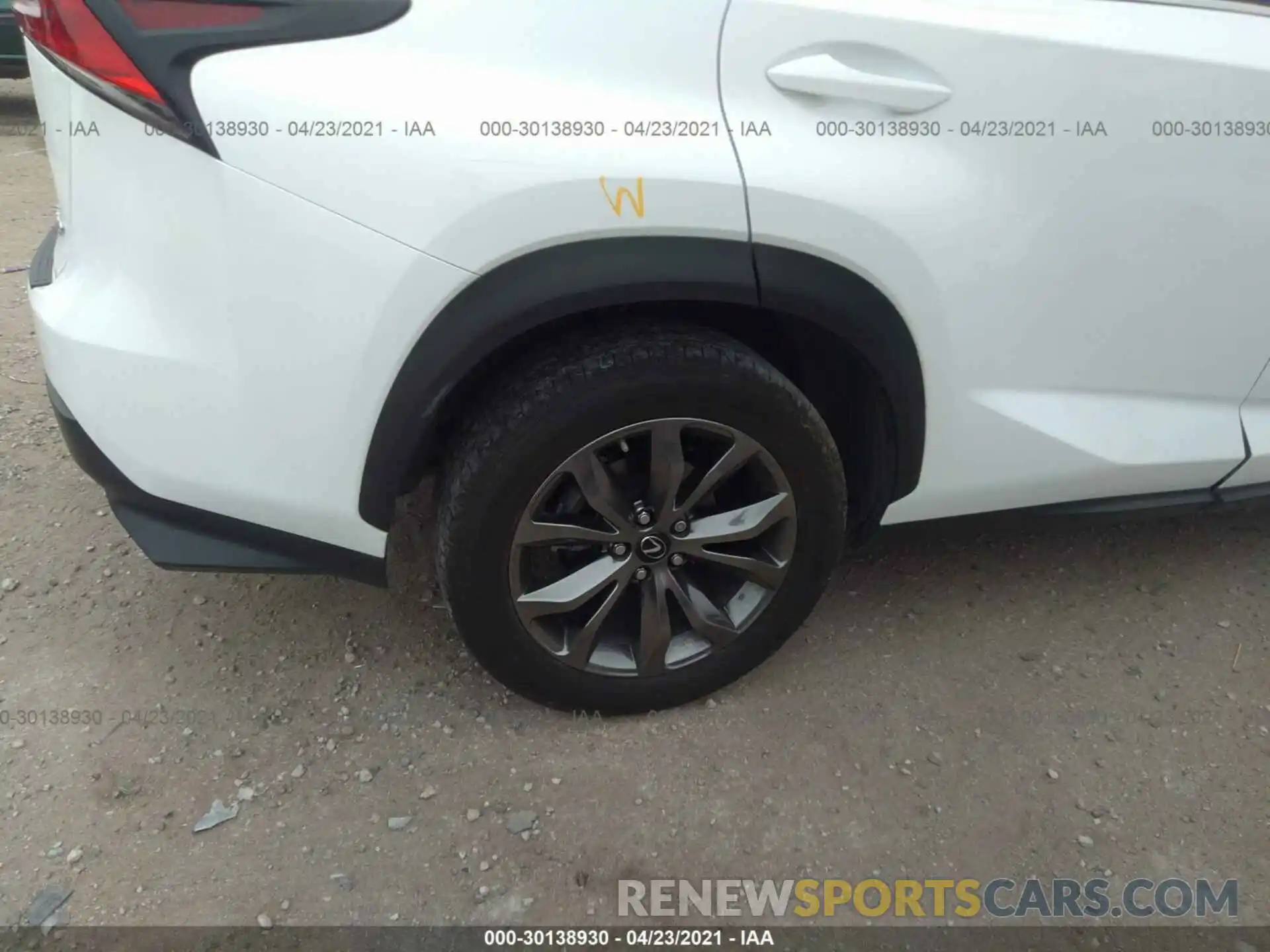 15 Photograph of a damaged car JTJYARBZ9K2141640 LEXUS NX 2019