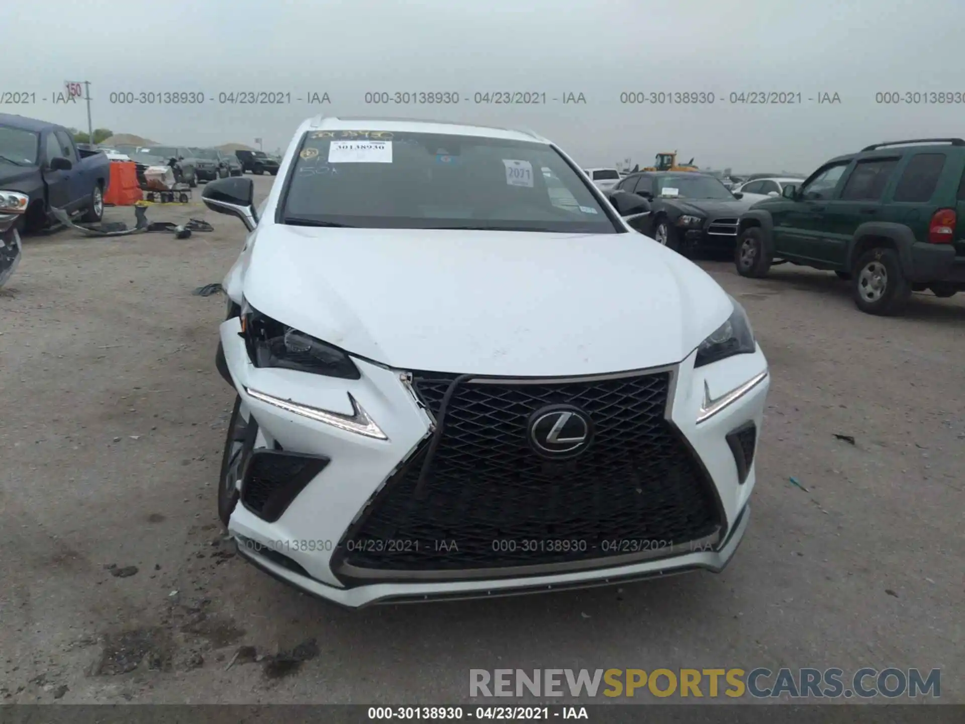 6 Фотография поврежденного автомобиля JTJYARBZ9K2141640 LEXUS NX 2019