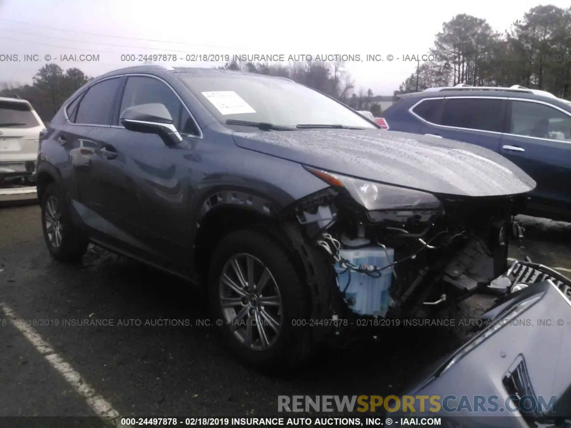 1 Photograph of a damaged car JTJYARBZ9K2142903 LEXUS NX 2019