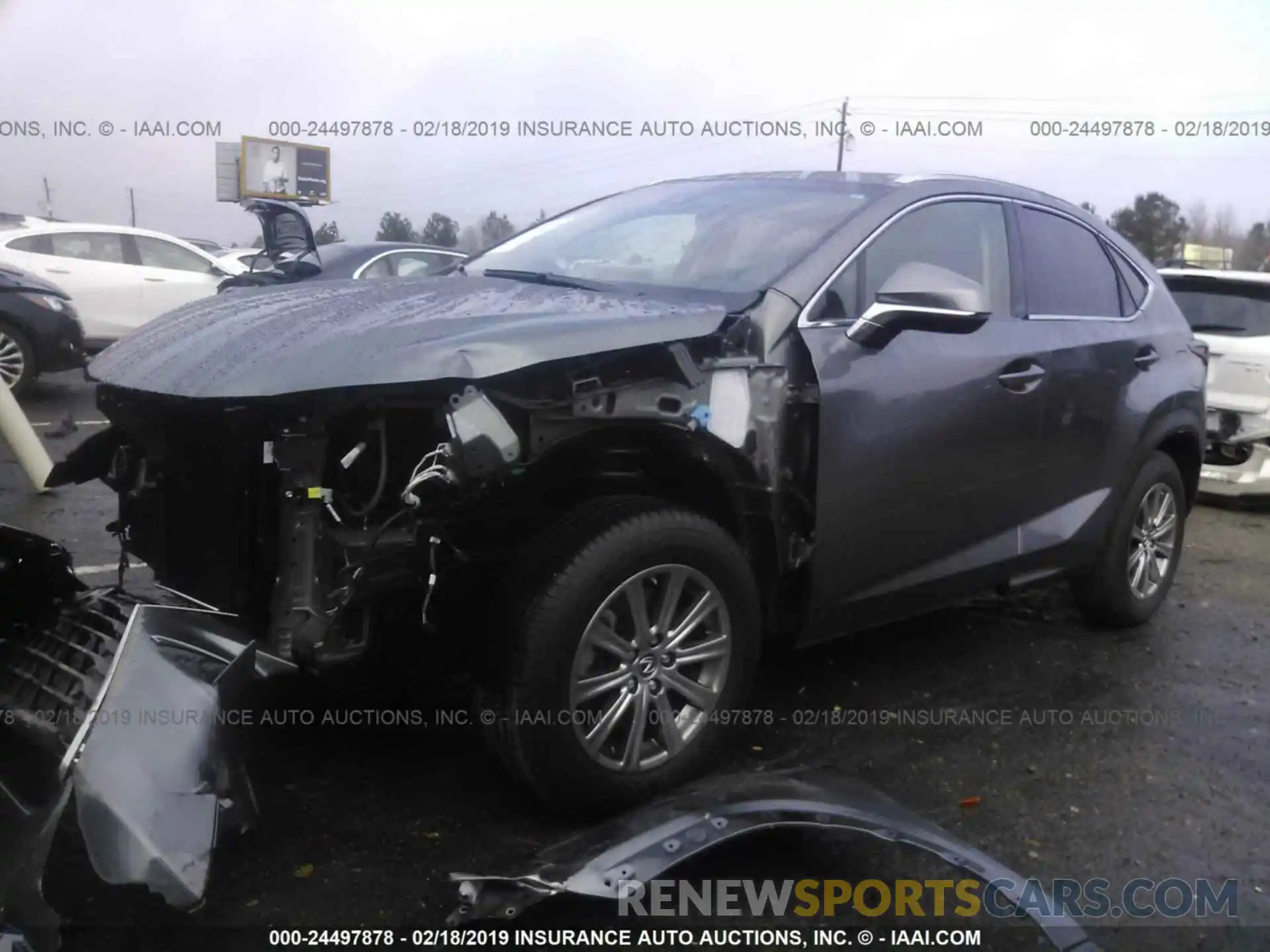 2 Photograph of a damaged car JTJYARBZ9K2142903 LEXUS NX 2019