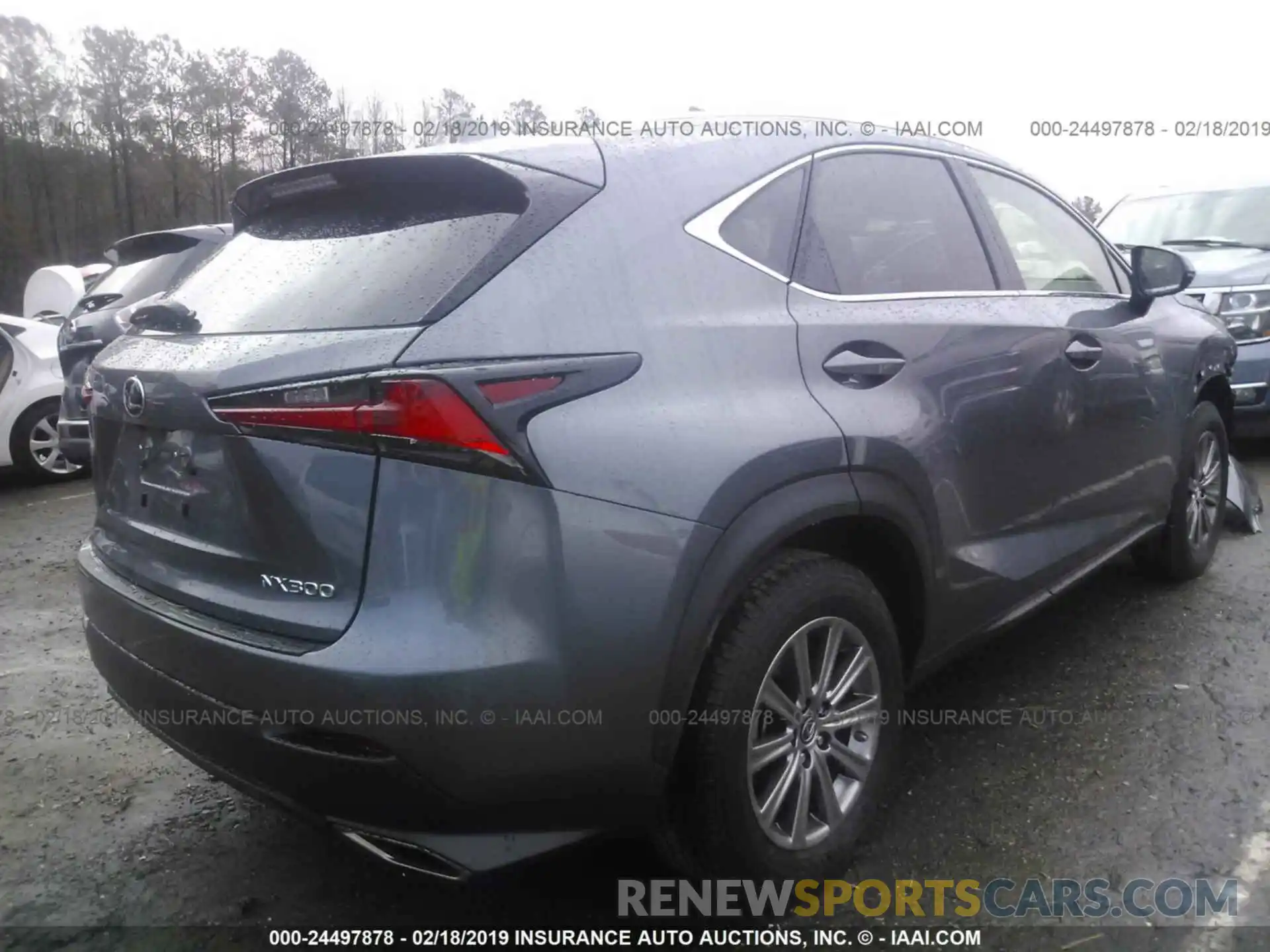 4 Фотография поврежденного автомобиля JTJYARBZ9K2142903 LEXUS NX 2019