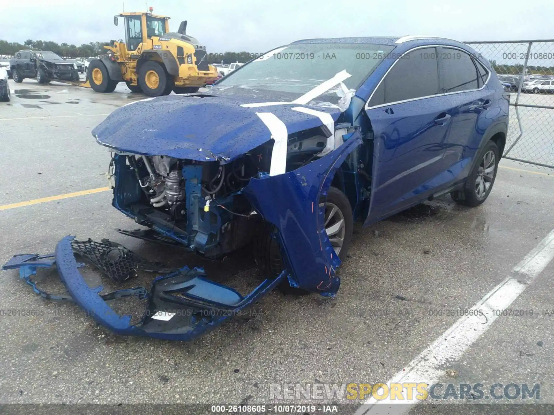 2 Photograph of a damaged car JTJYARBZ9K2144828 LEXUS NX 2019