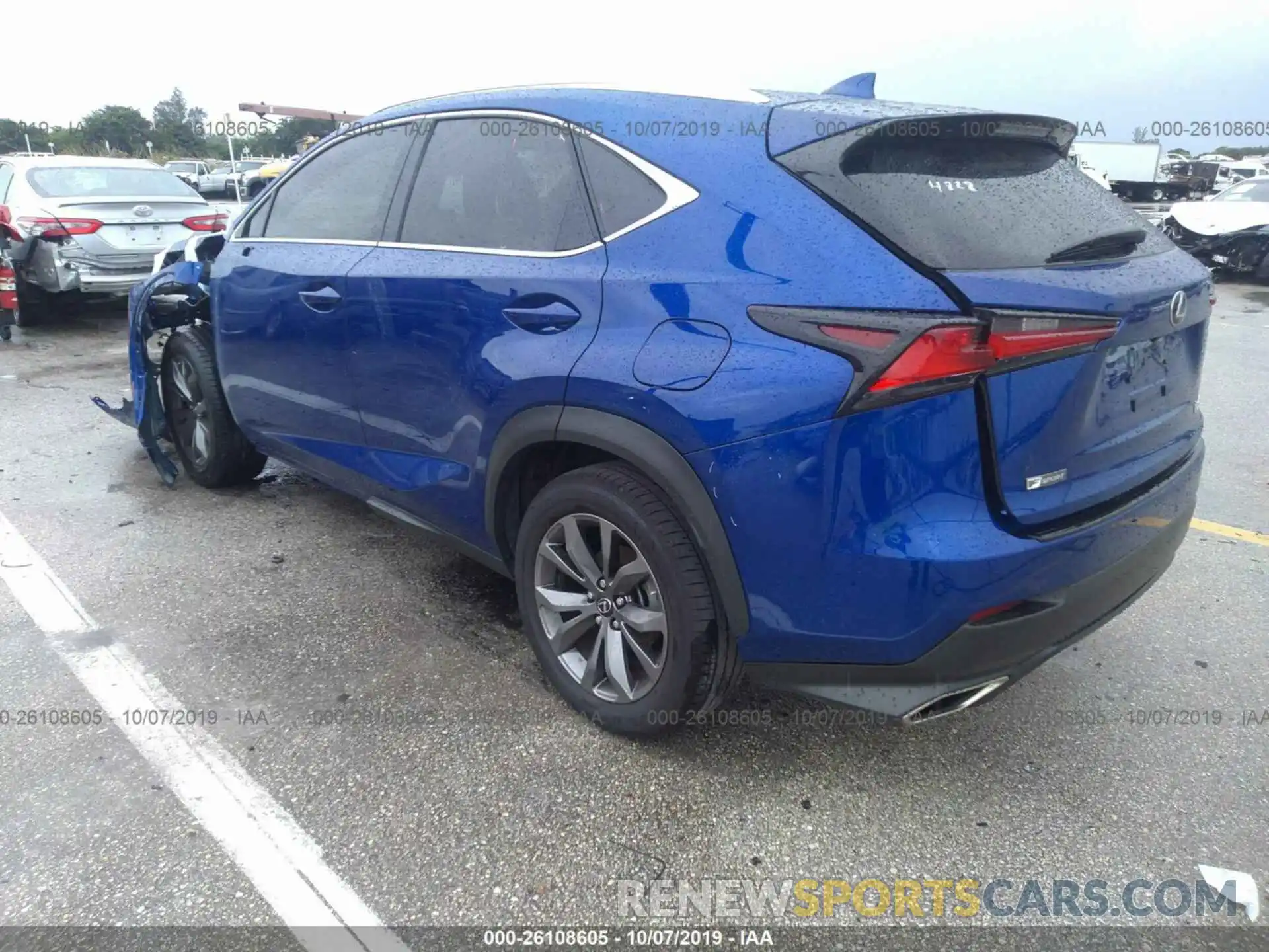 3 Photograph of a damaged car JTJYARBZ9K2144828 LEXUS NX 2019