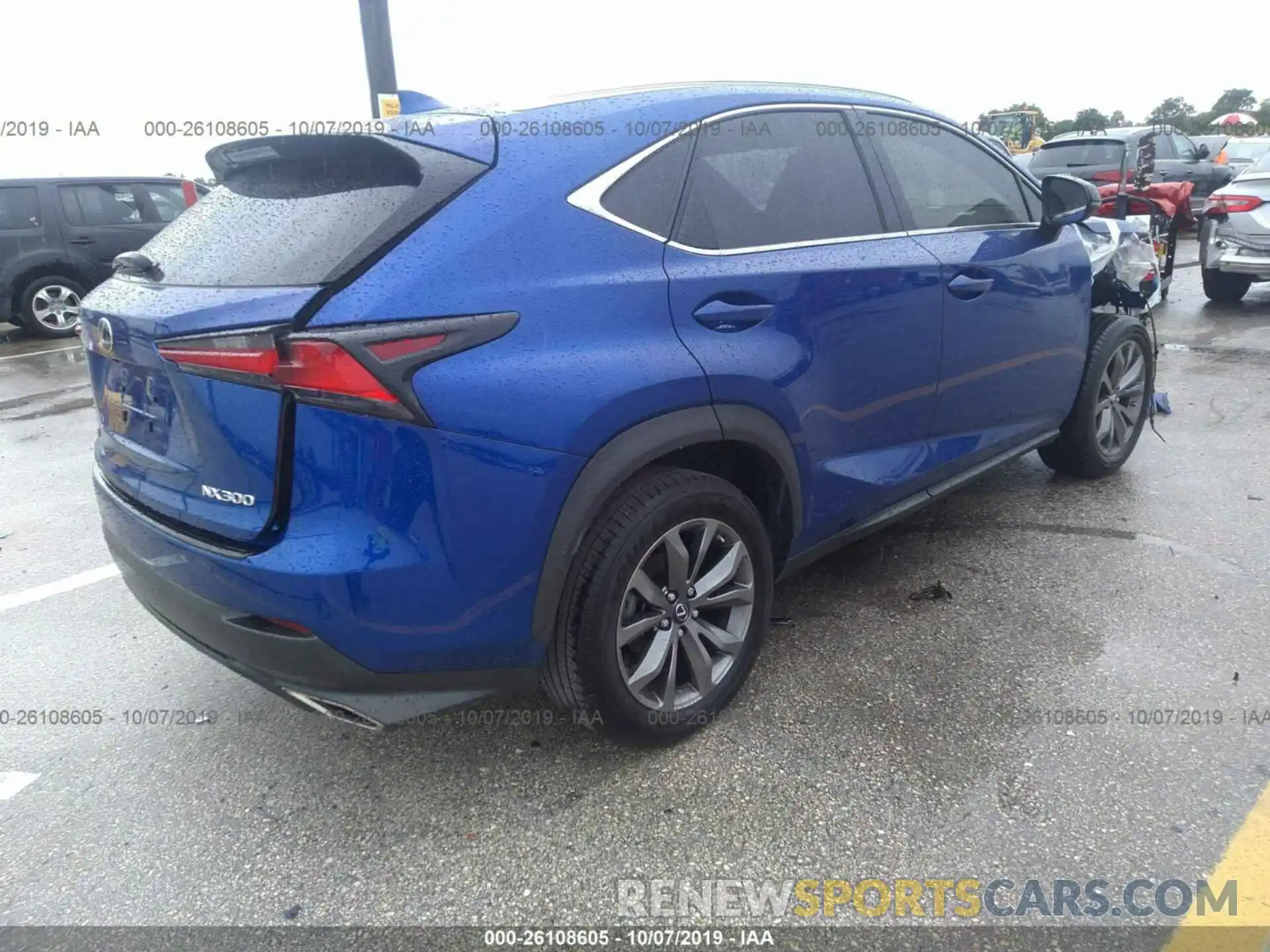 4 Photograph of a damaged car JTJYARBZ9K2144828 LEXUS NX 2019