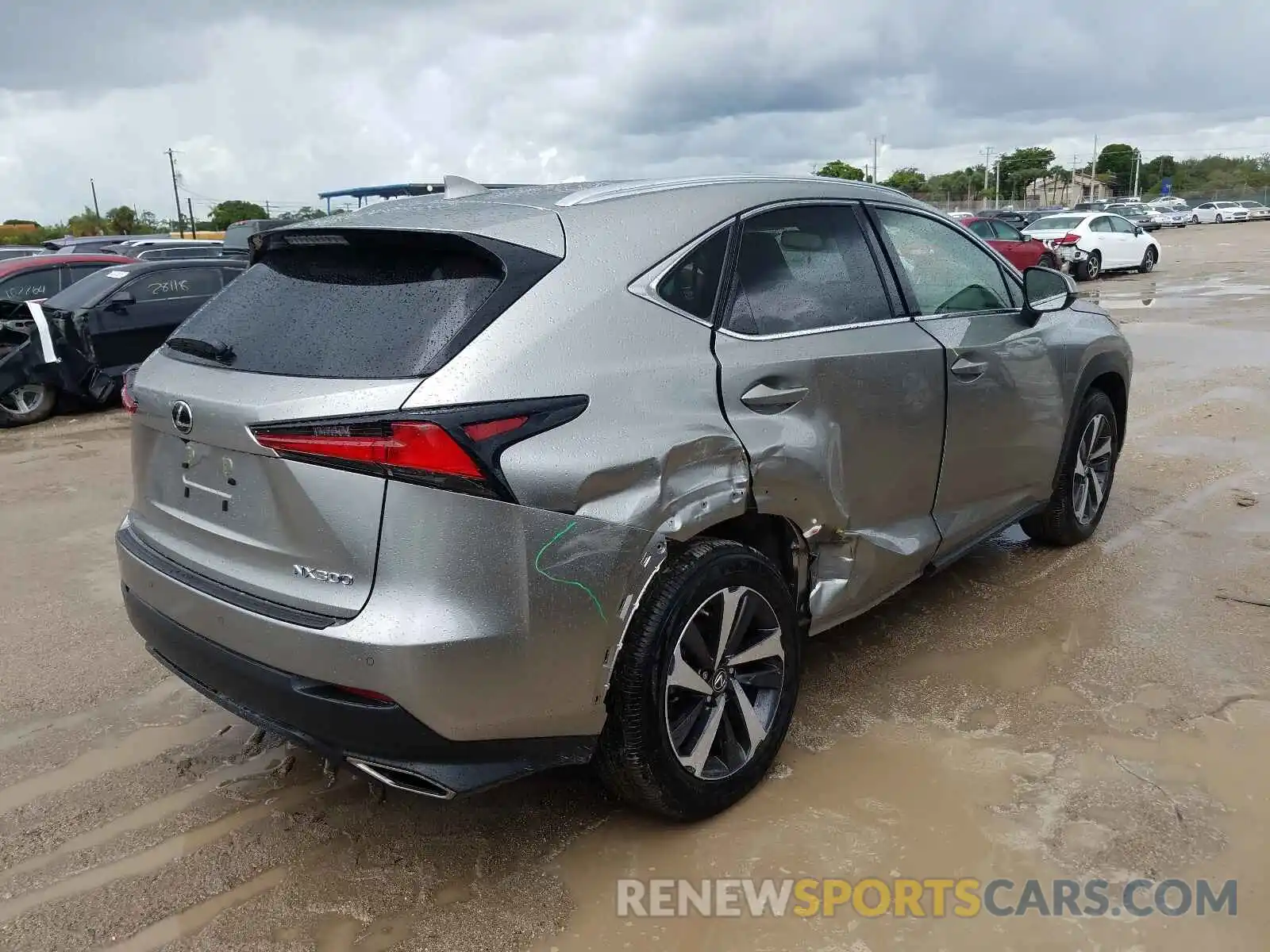 4 Photograph of a damaged car JTJYARBZ9K2145722 LEXUS NX 2019