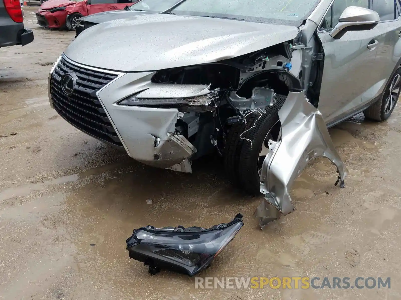 9 Фотография поврежденного автомобиля JTJYARBZ9K2145722 LEXUS NX 2019