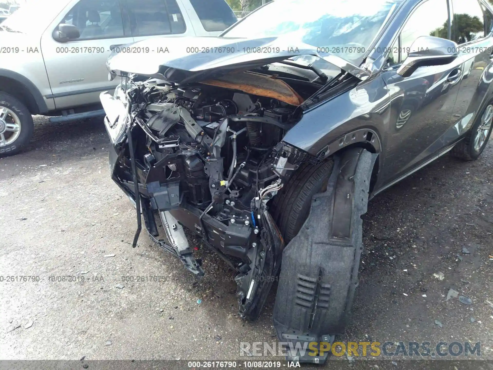 6 Фотография поврежденного автомобиля JTJYARBZ9K2146210 LEXUS NX 2019