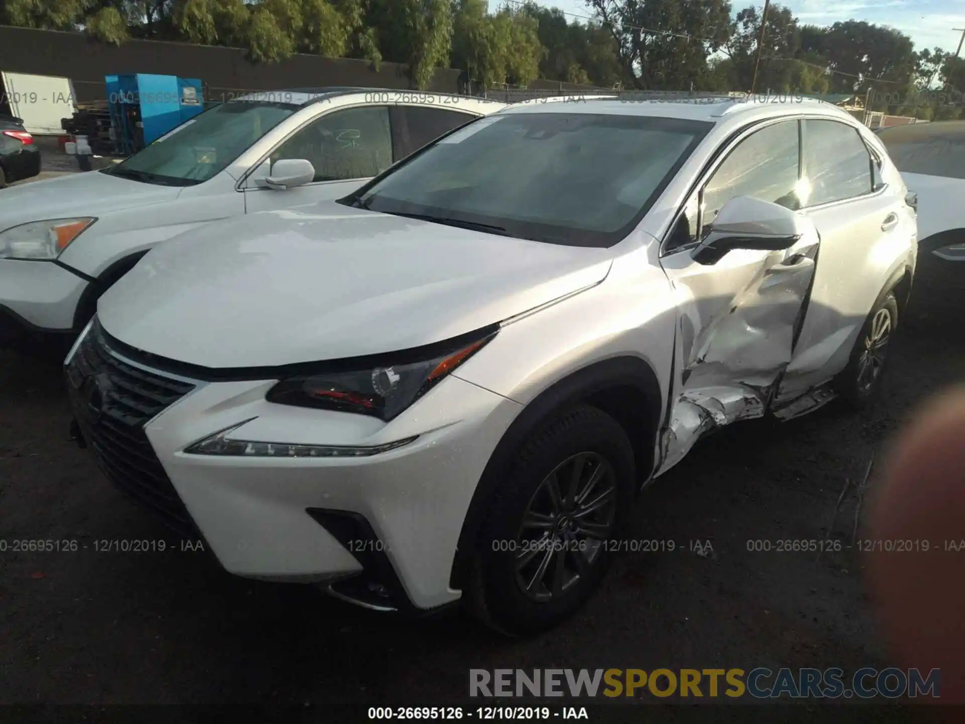 2 Photograph of a damaged car JTJYARBZ9K2146448 LEXUS NX 2019