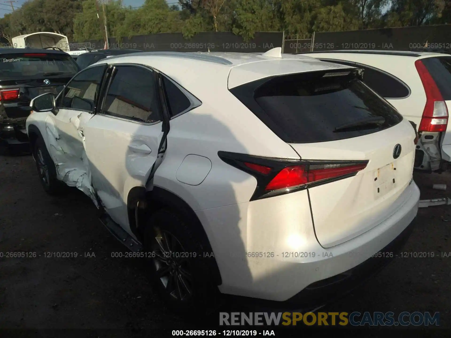 3 Photograph of a damaged car JTJYARBZ9K2146448 LEXUS NX 2019