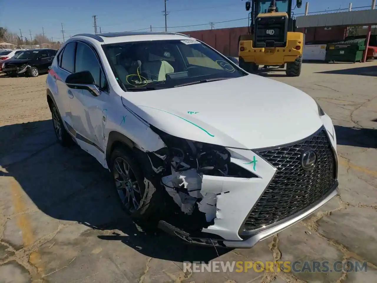 1 Photograph of a damaged car JTJYARBZ9K2147311 LEXUS NX 2019