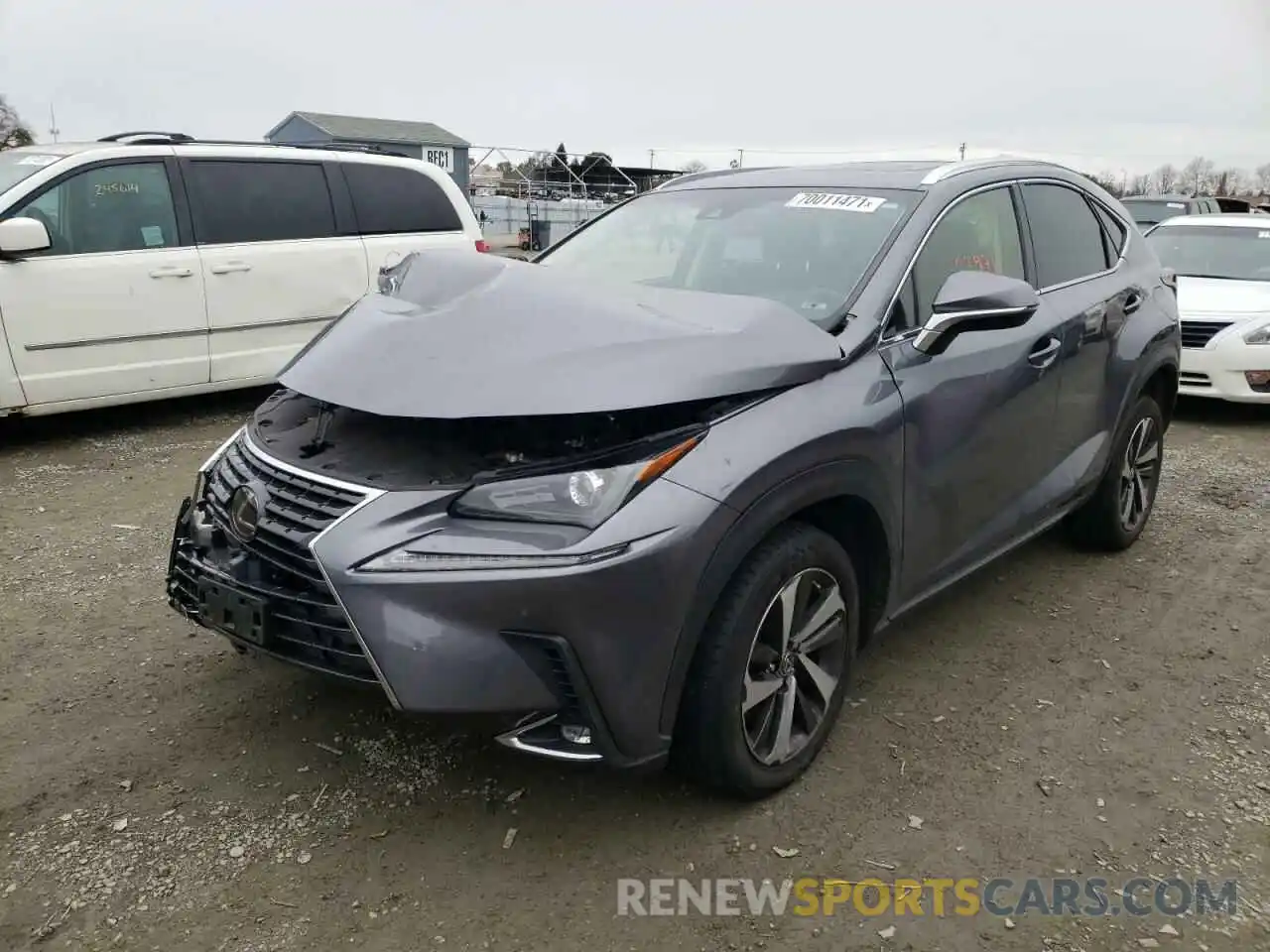 2 Photograph of a damaged car JTJYARBZ9K2152332 LEXUS NX 2019