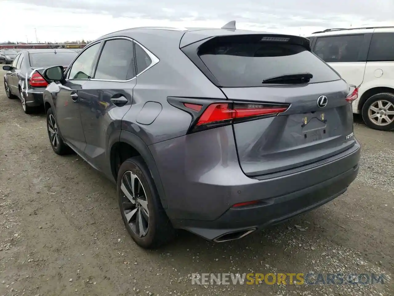 3 Photograph of a damaged car JTJYARBZ9K2152332 LEXUS NX 2019