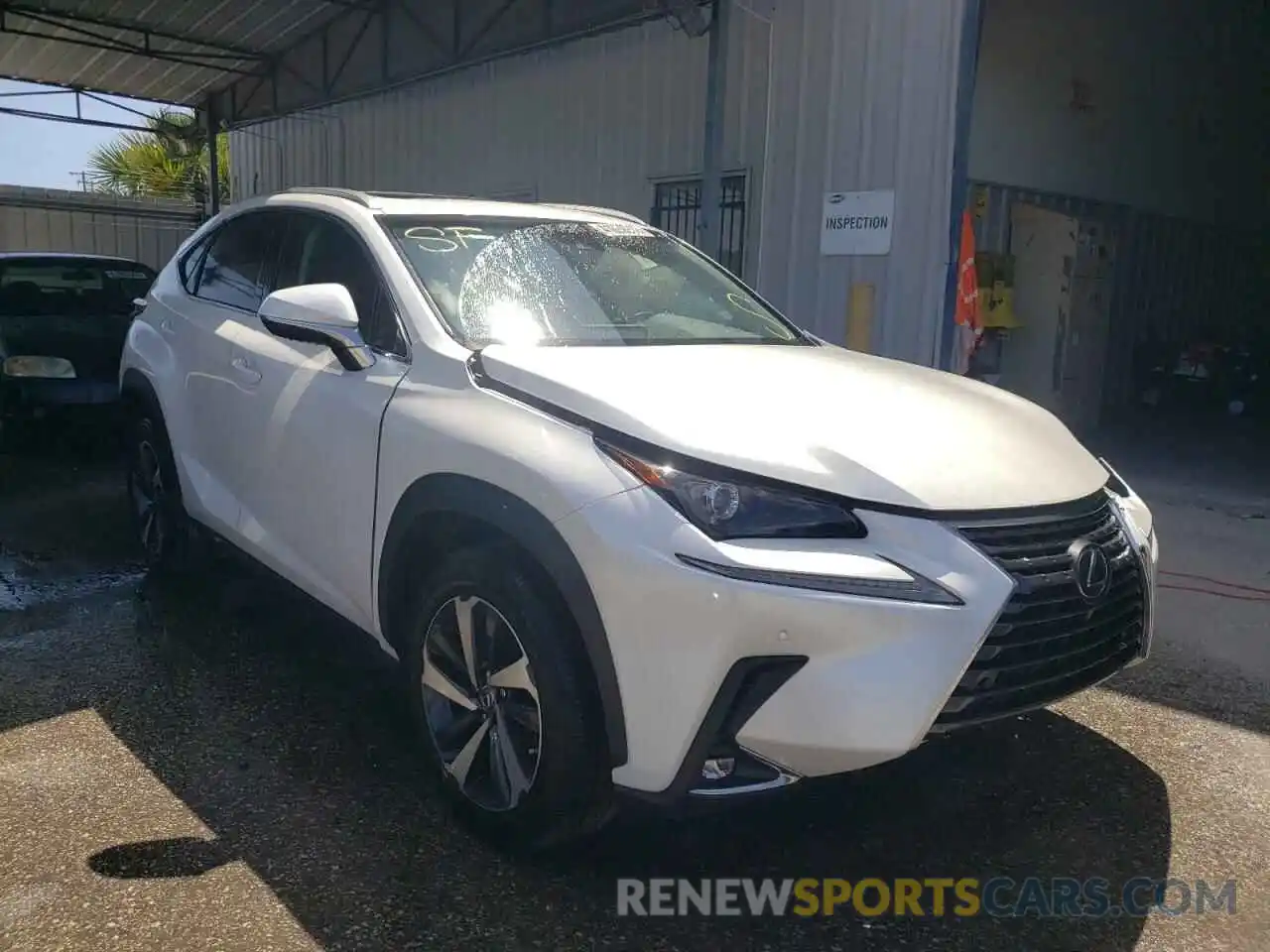 1 Photograph of a damaged car JTJYARBZ9K2155912 LEXUS NX 2019