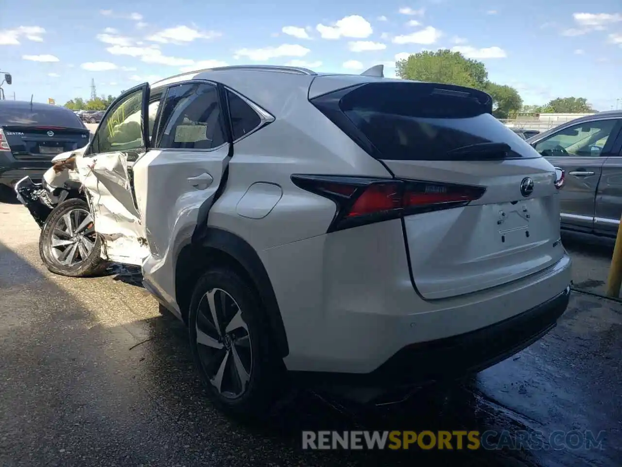 3 Photograph of a damaged car JTJYARBZ9K2155912 LEXUS NX 2019