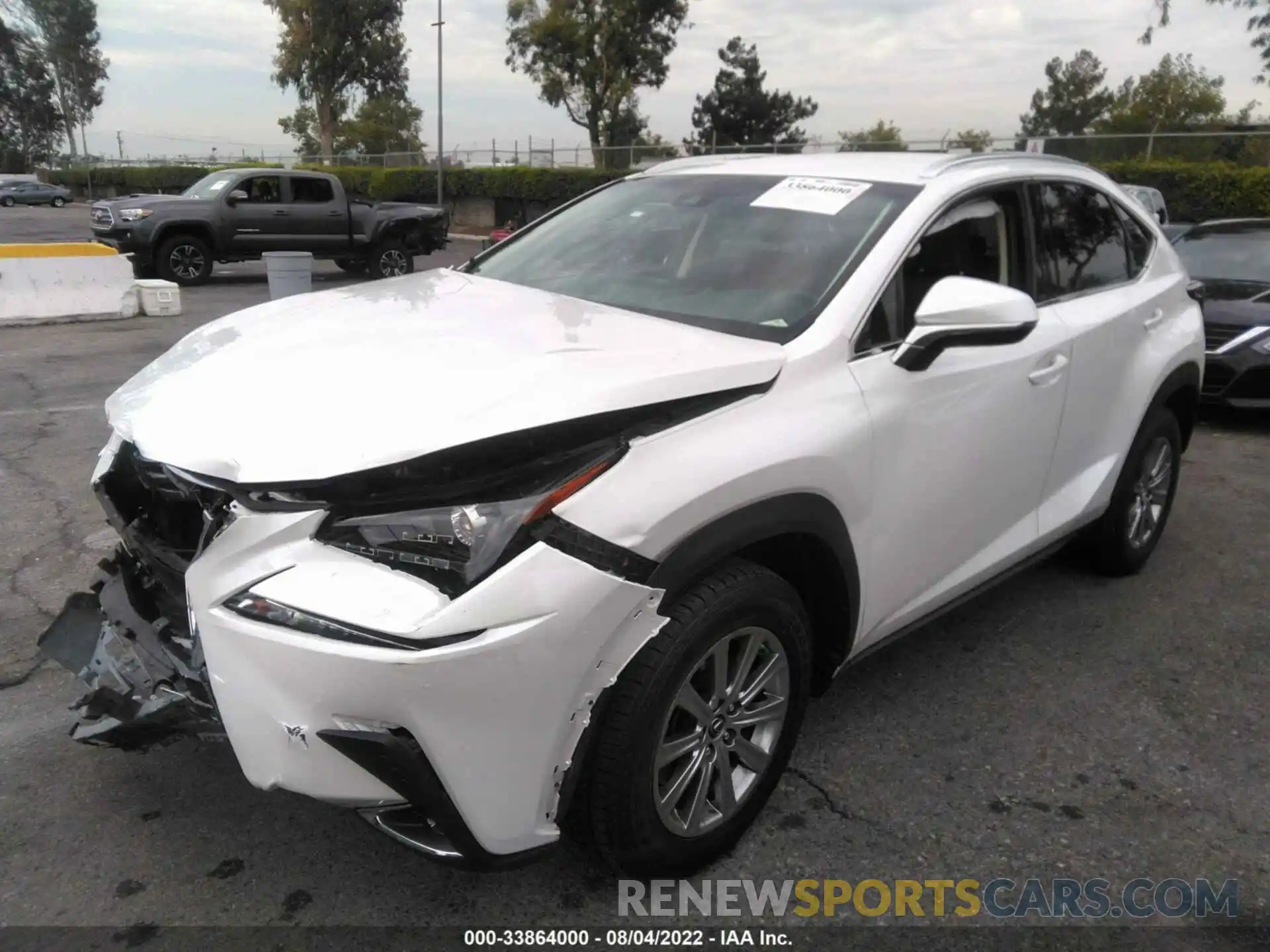 2 Photograph of a damaged car JTJYARBZ9K2156140 LEXUS NX 2019