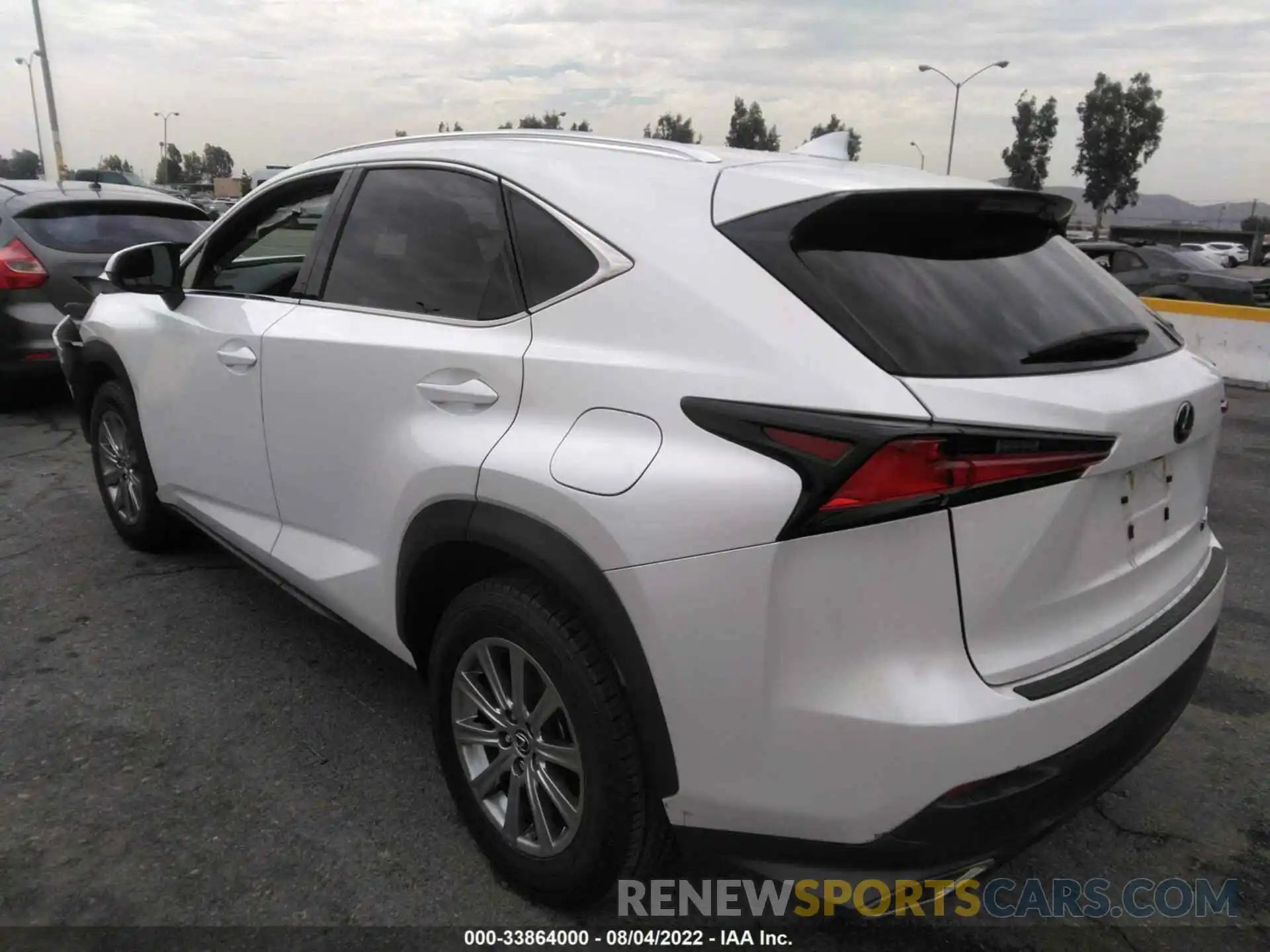 3 Photograph of a damaged car JTJYARBZ9K2156140 LEXUS NX 2019