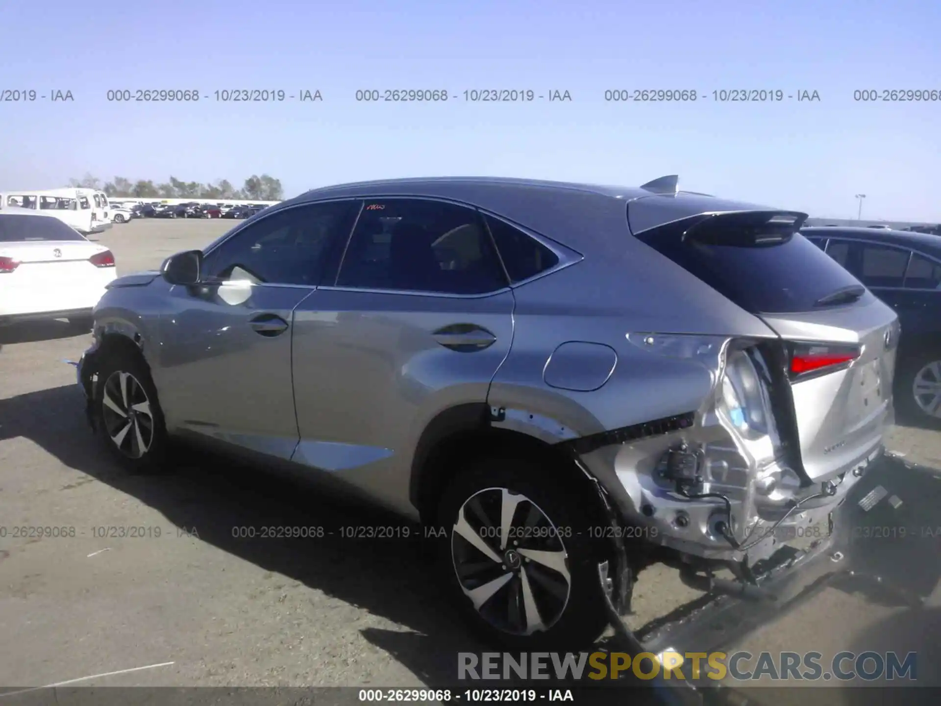 3 Photograph of a damaged car JTJYARBZ9K2157224 LEXUS NX 2019