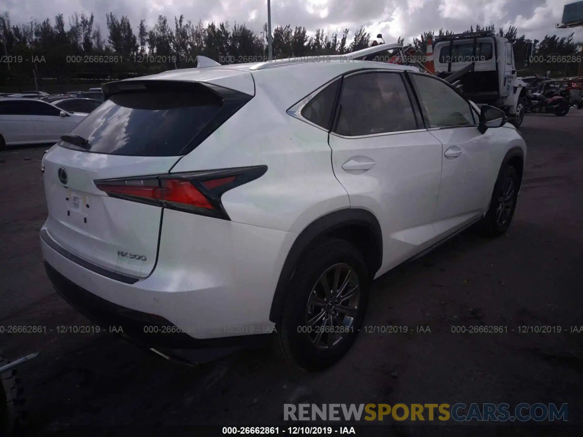 4 Фотография поврежденного автомобиля JTJYARBZ9K2157451 LEXUS NX 2019